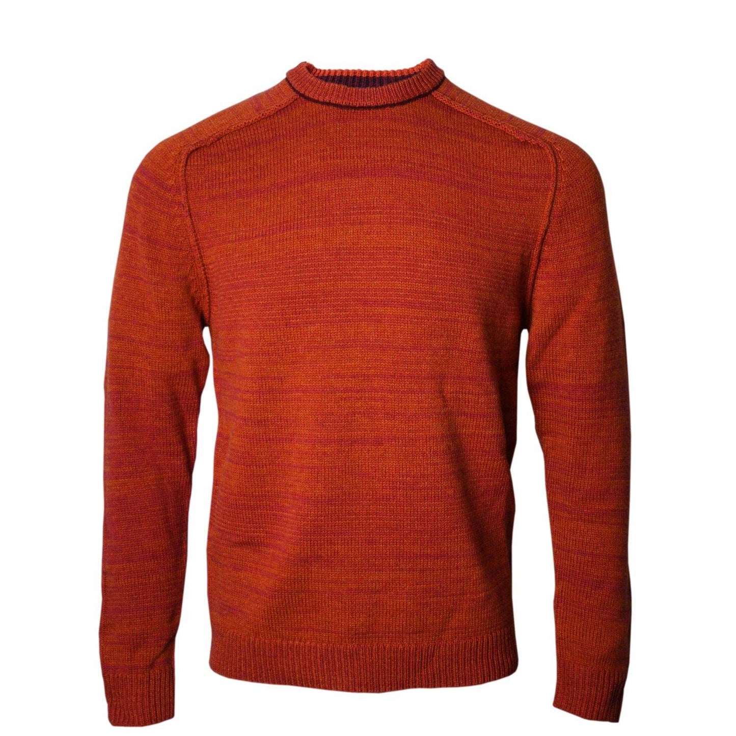 Crosby Rust Crew Neck Sweater