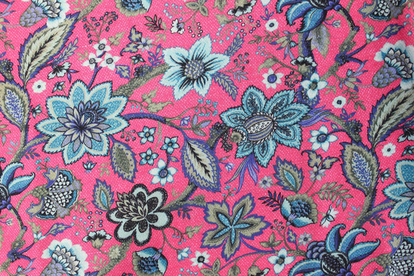 Maze Floral Canvas Pink