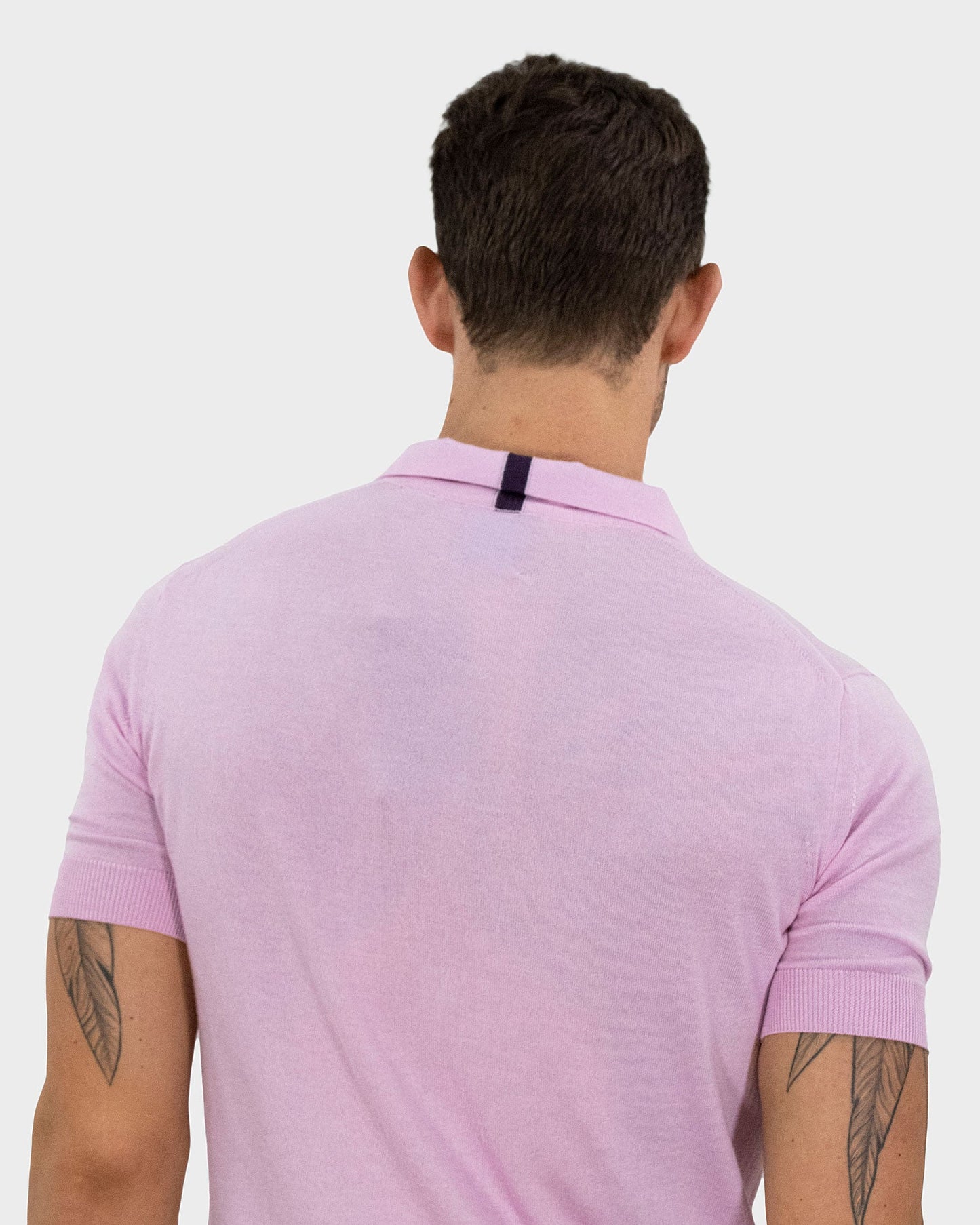 PILGRIM POLO SHIRT IN PINK SKY