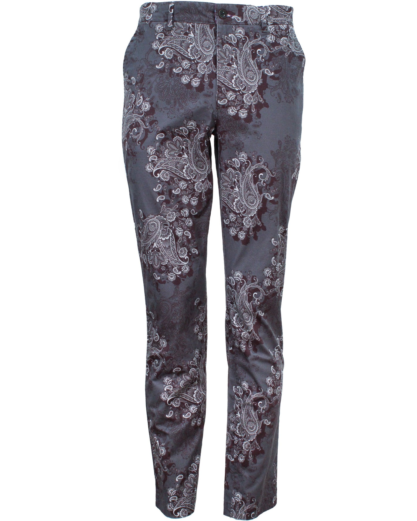 CHARLES RANDOM PAISLEY BROEK - ROOK