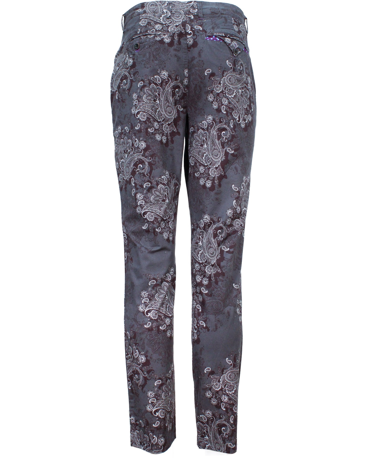 CHARLES RANDOM PAISLEY BROEK - ROOK