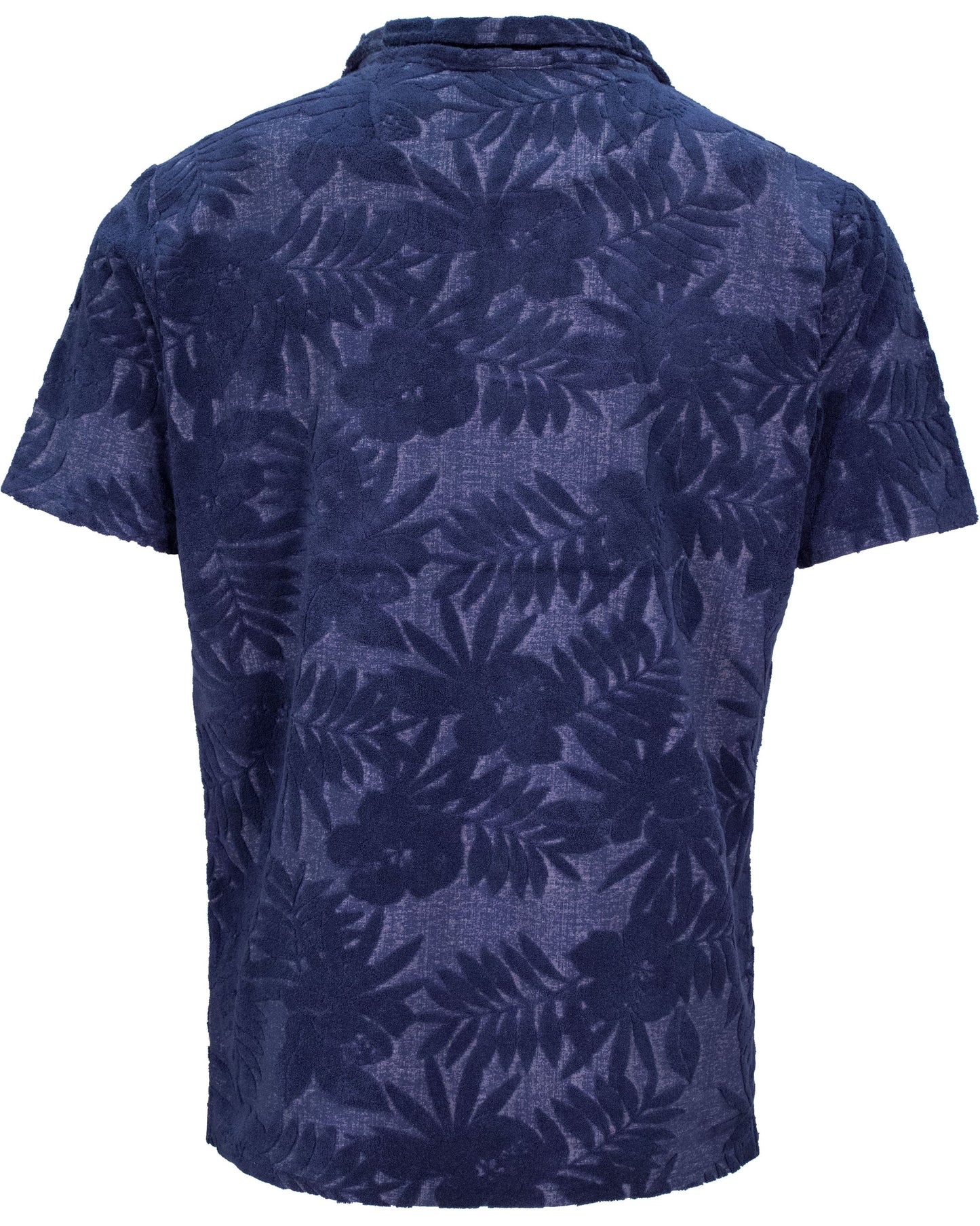 JOHNNY FARM BLOEMENHANDDOEK POLO - MARINEBLAUW