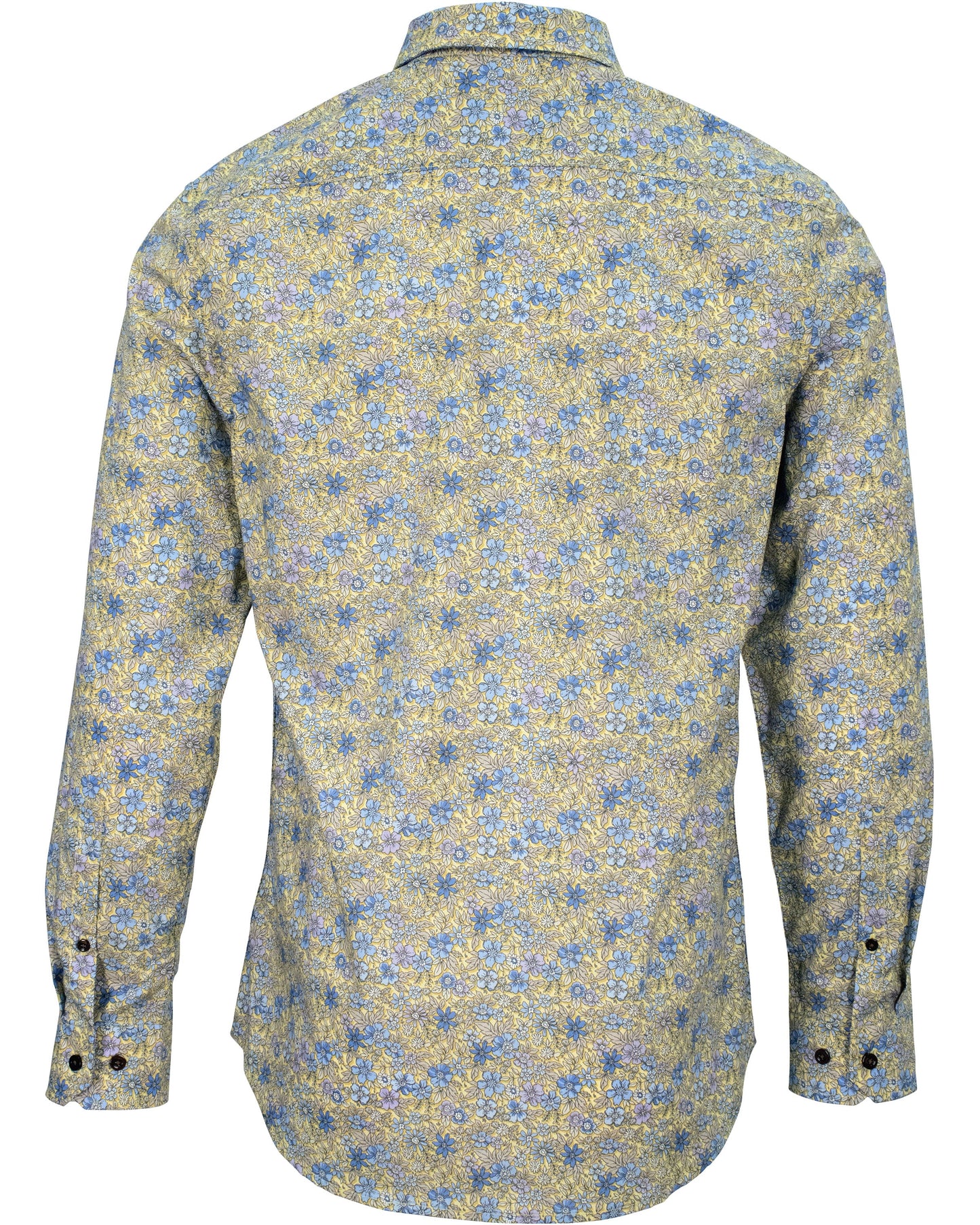 MORRIS FLOWER FIELD SHIRT - SHADOW SUNSHINE