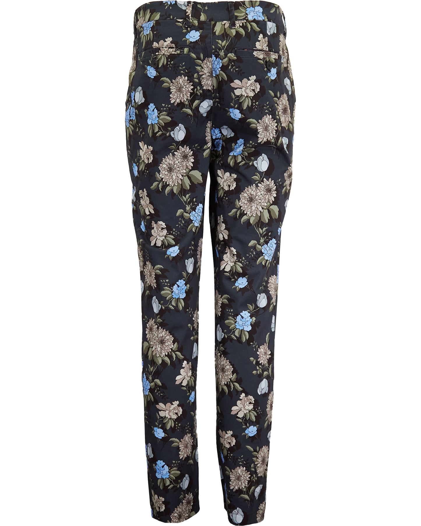 JACK AUGUSTUS FLORAL PANT - BLACK