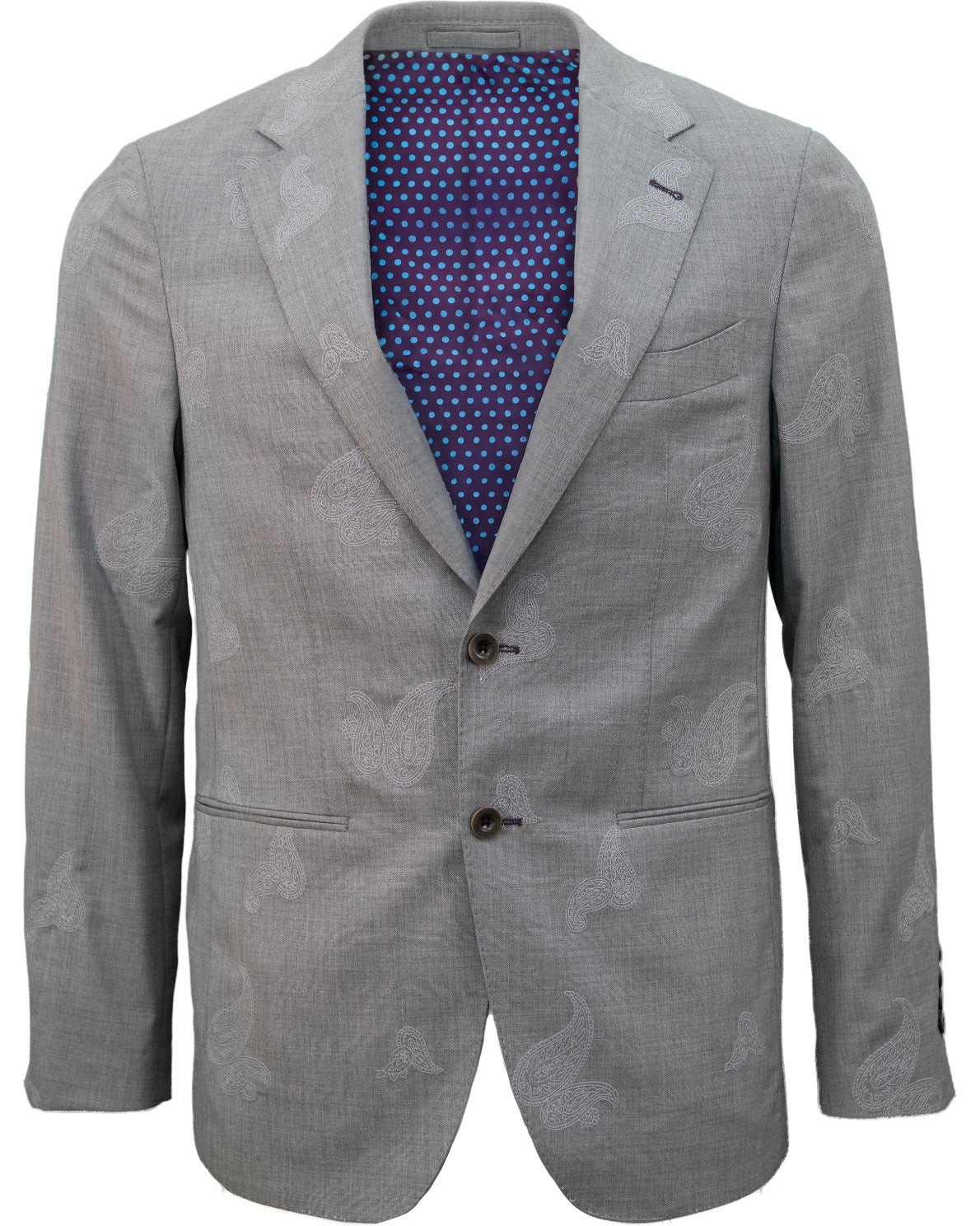 JAQUES WOOL BLAZER - FLANNEL