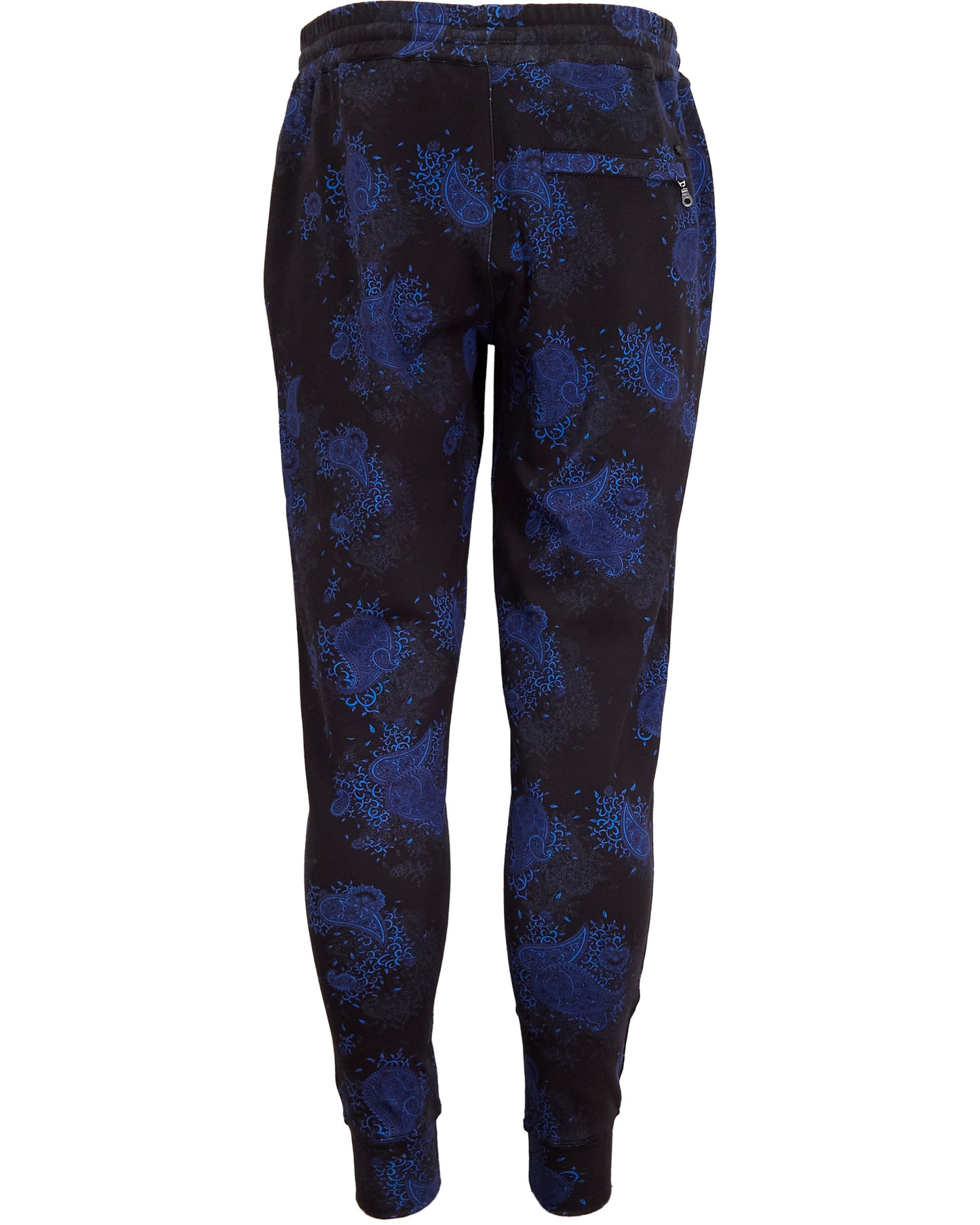 JAY CAMPANIA FLORAL JOGGER PANT - BLACK