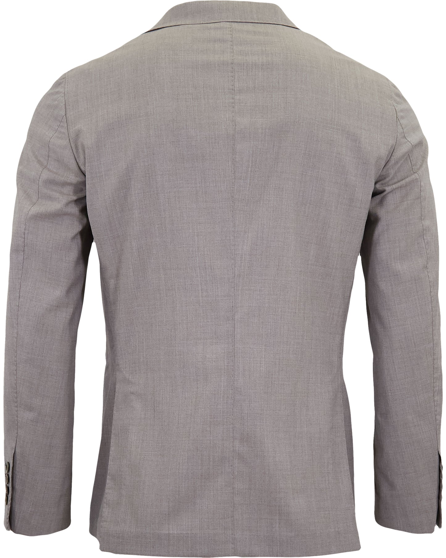 JUDD HALF LINED TAILORED WOOL BLAZER - OAK BROWN