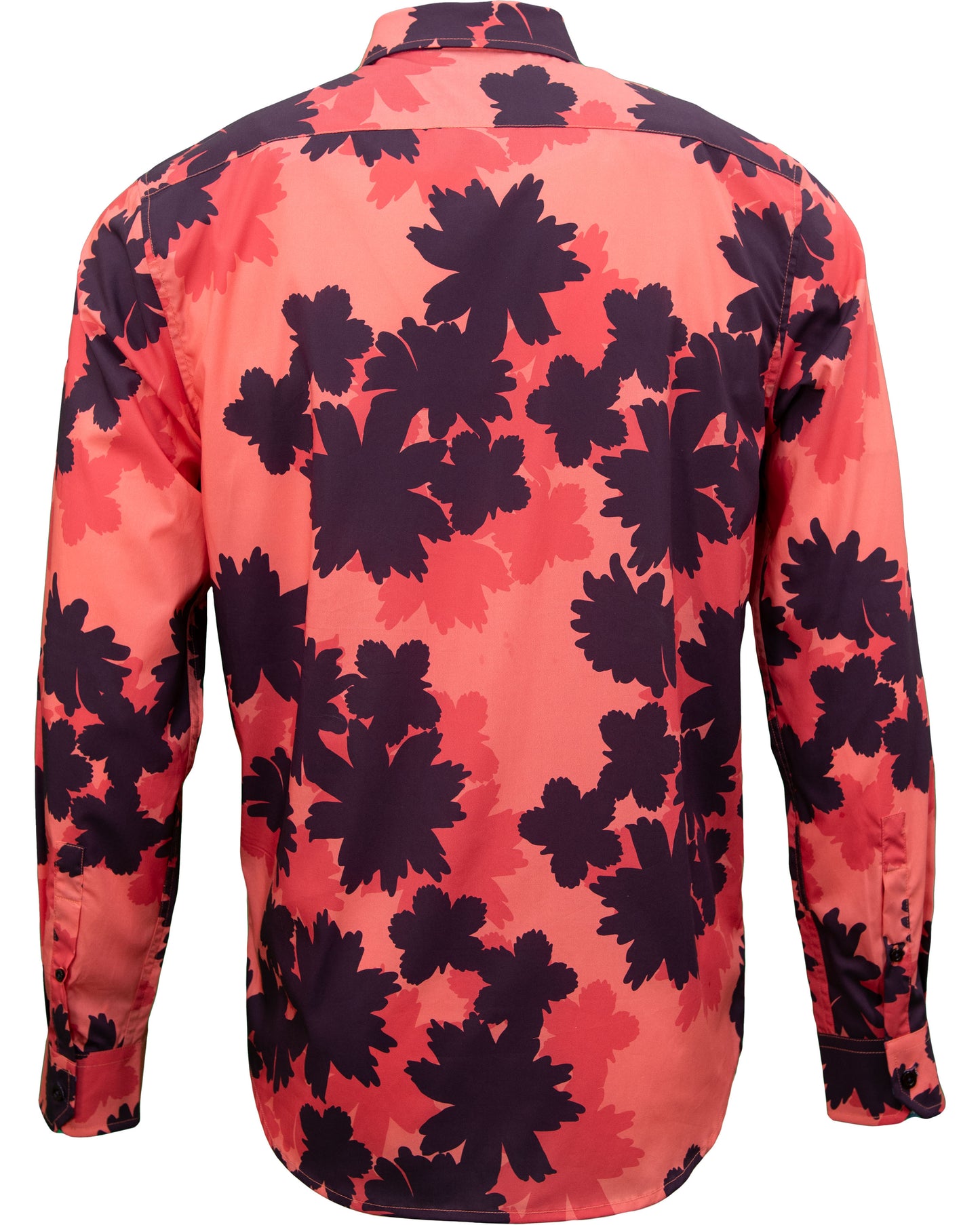 NORMAN SALERNO FLORAL SHIRT - ROSA