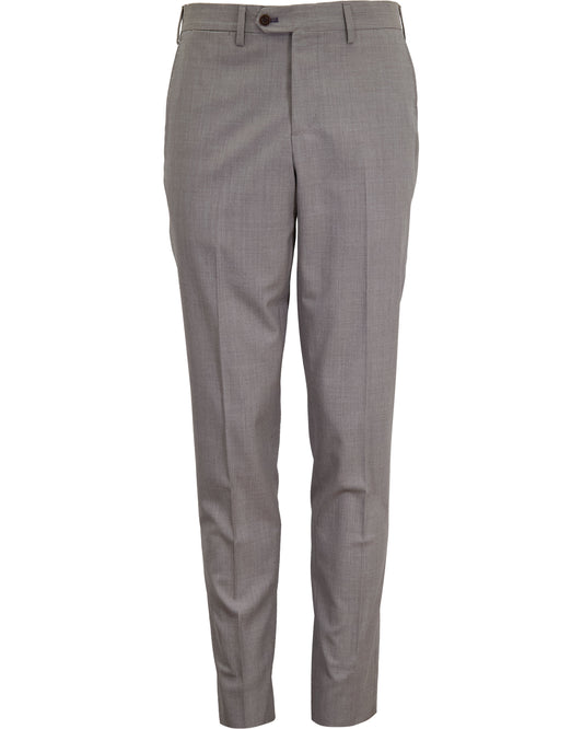 PAXTON TAILORED WOOL PANT - OAK BROWN