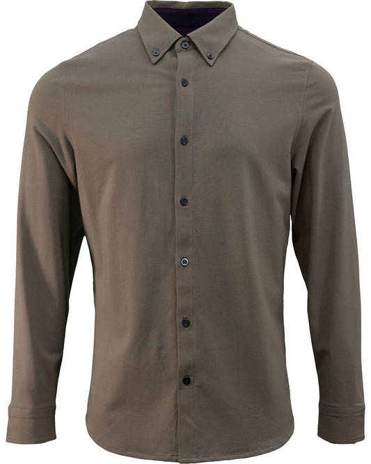 SAWYER KNIT SHIRT - SAGE