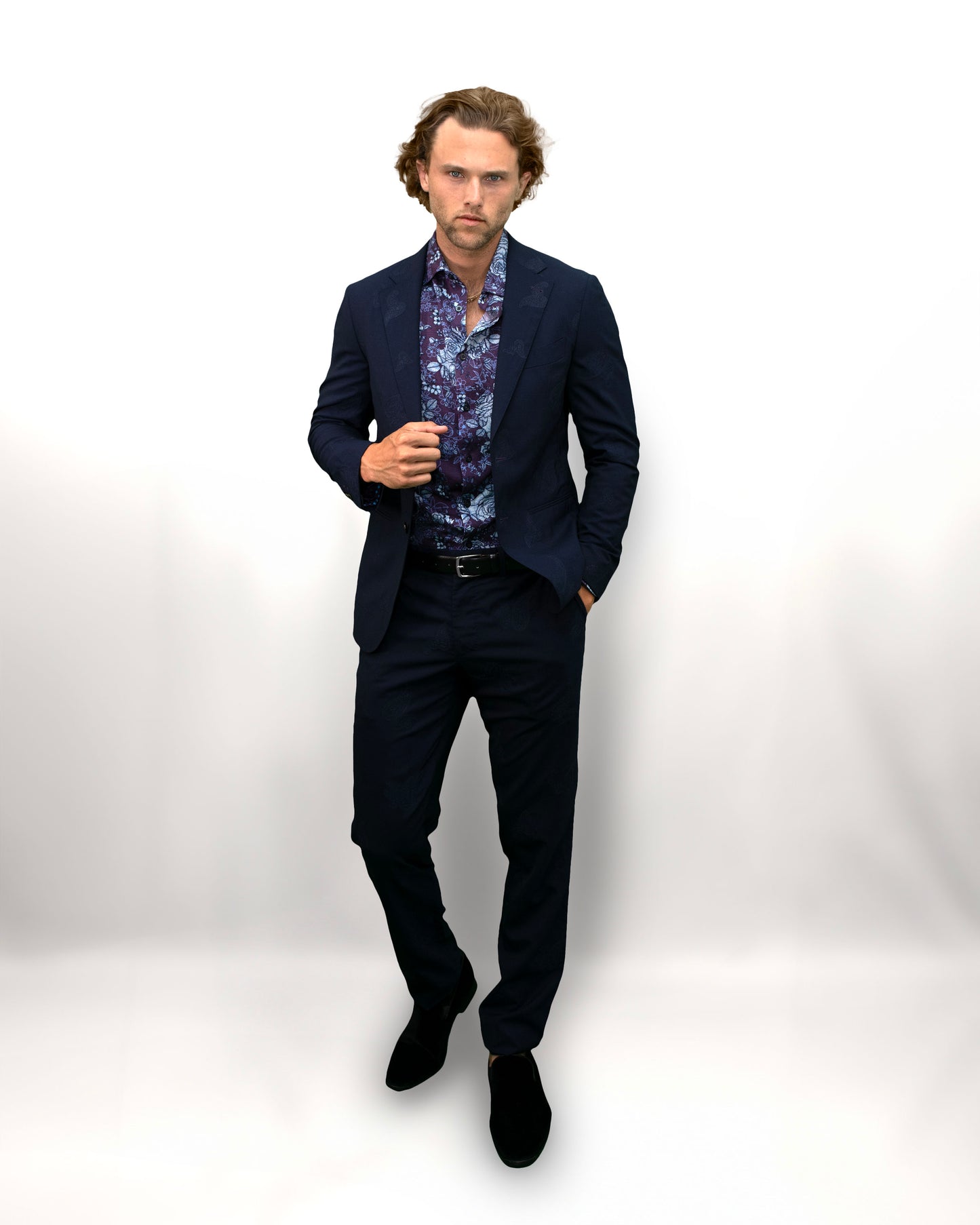 JAQUES WOOL BLAZER - NAVY