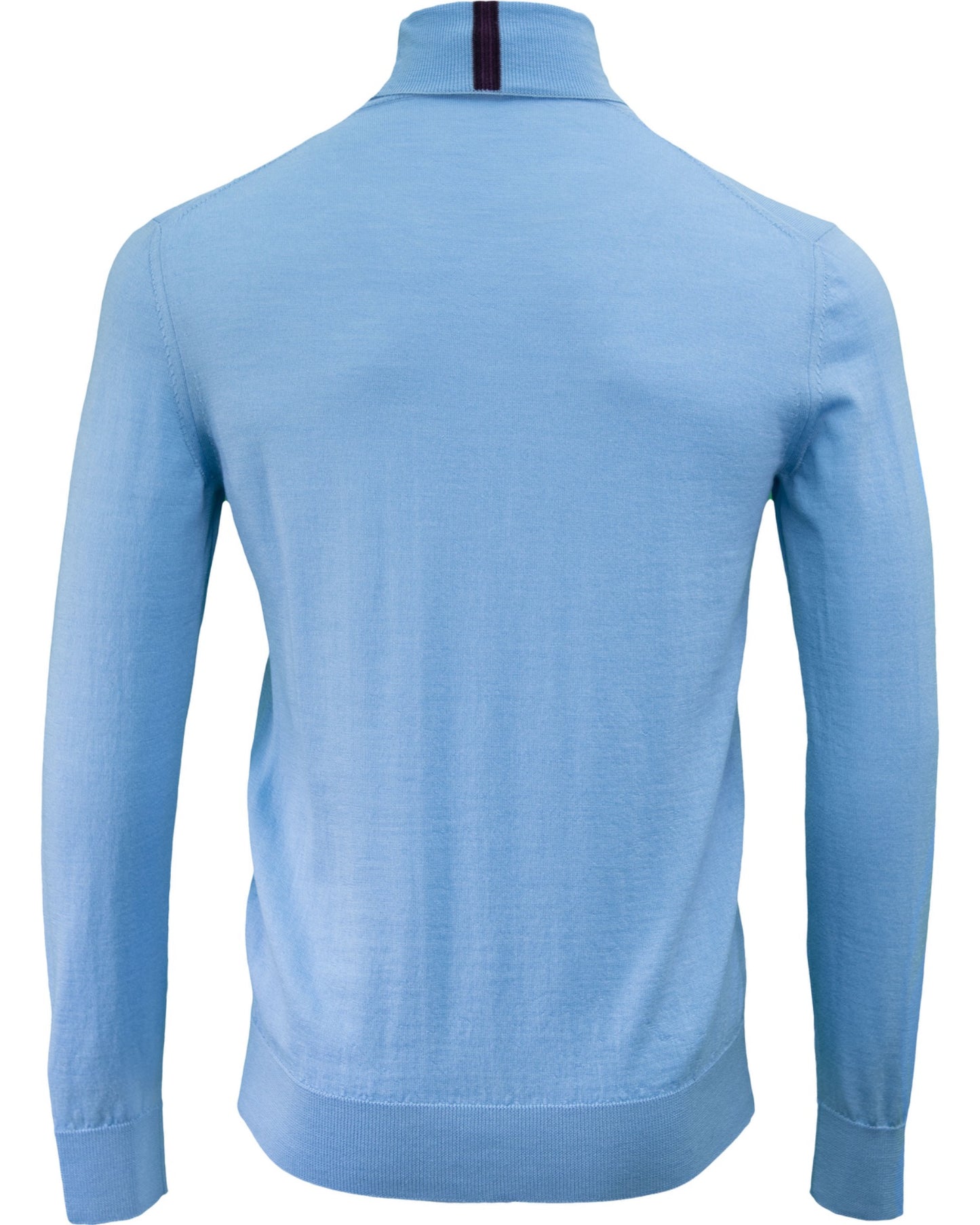 RONAN MERINO TURTLENECK SWEATER - SKY
