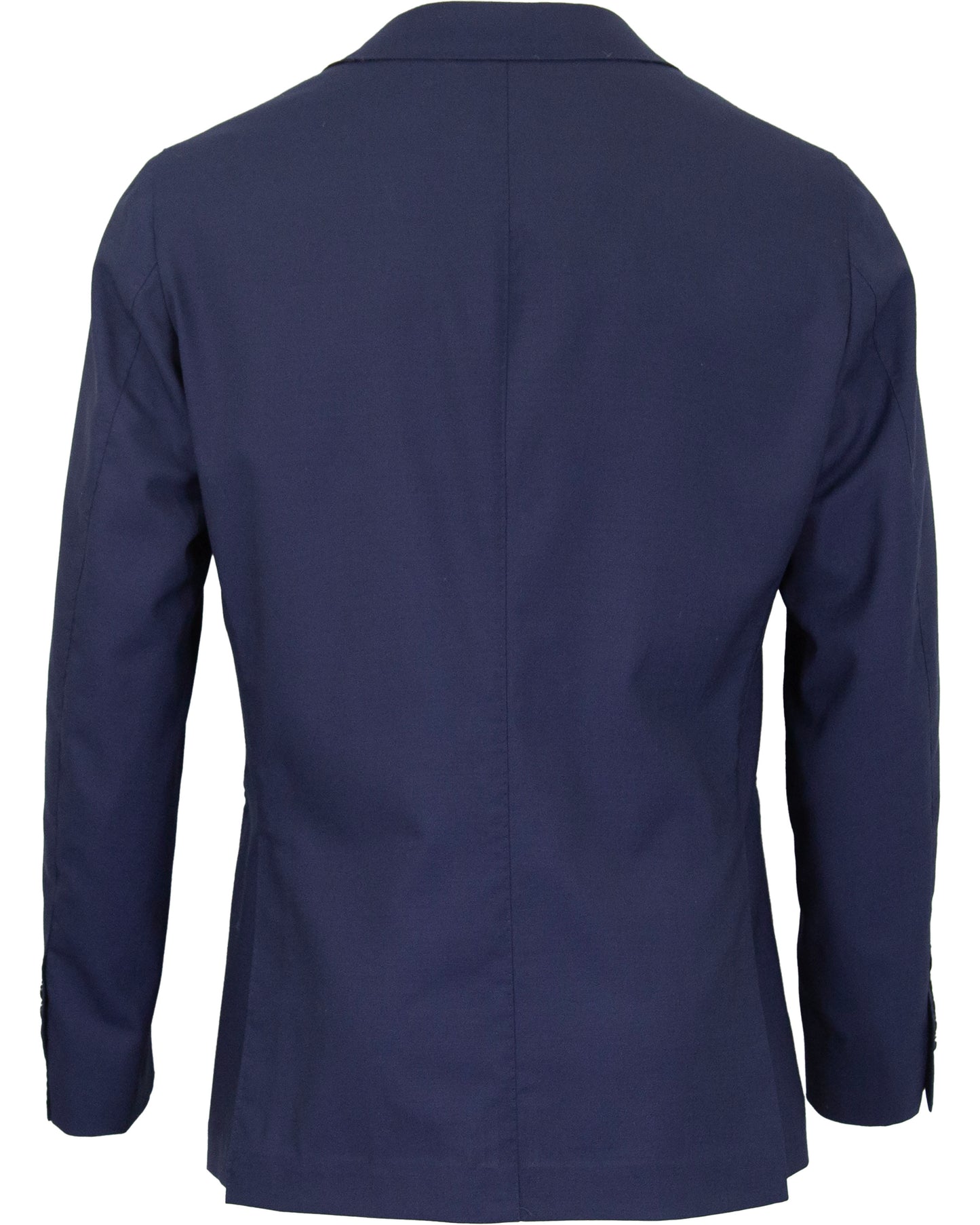 JUDD HALF LINED TAILORED WOOL BLAZER - NAVY