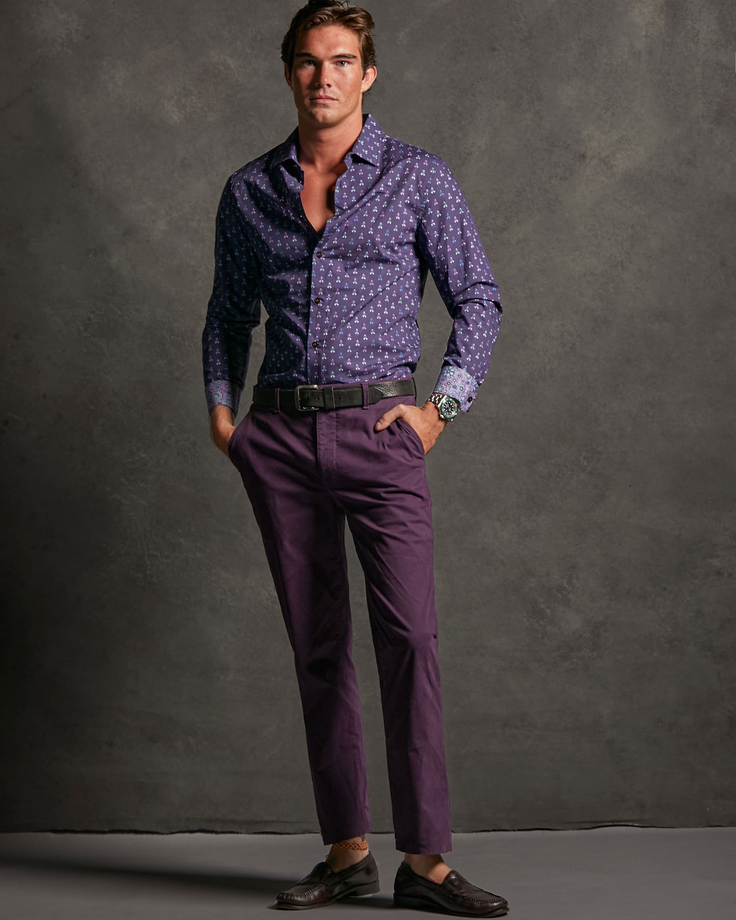 JACK PANT - PLUM