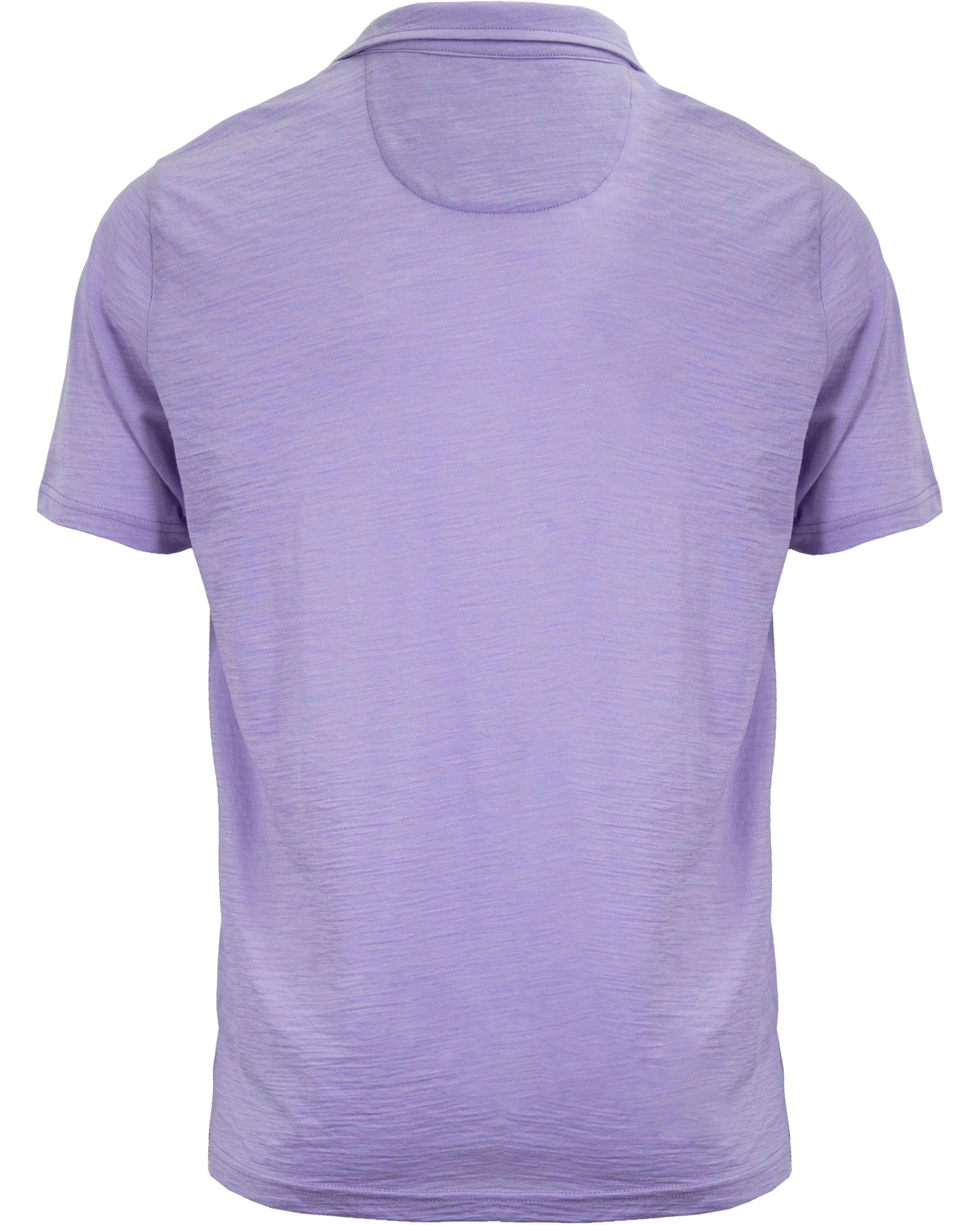 BOBBY MERINO JERSEY COLLARED SHIRT - LAVENDER