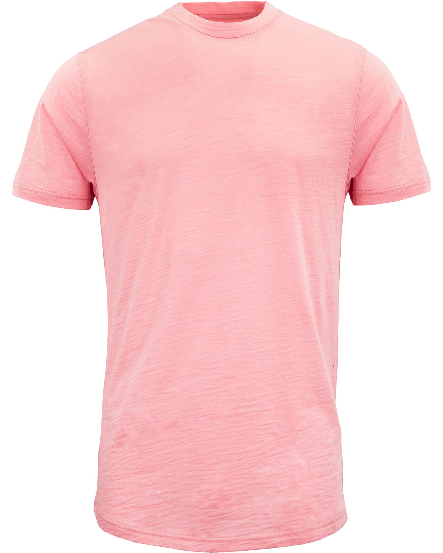CASSIUS MERINO JERSEY CREW NECK SHIRT - FRESH PINK