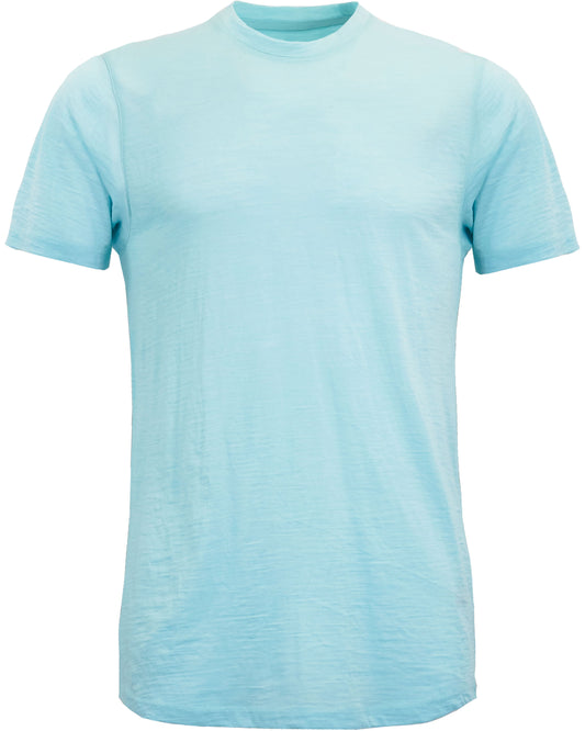 CASSIUS MERINO JERSEY CREW NECK SHIRT - SPEARMINT