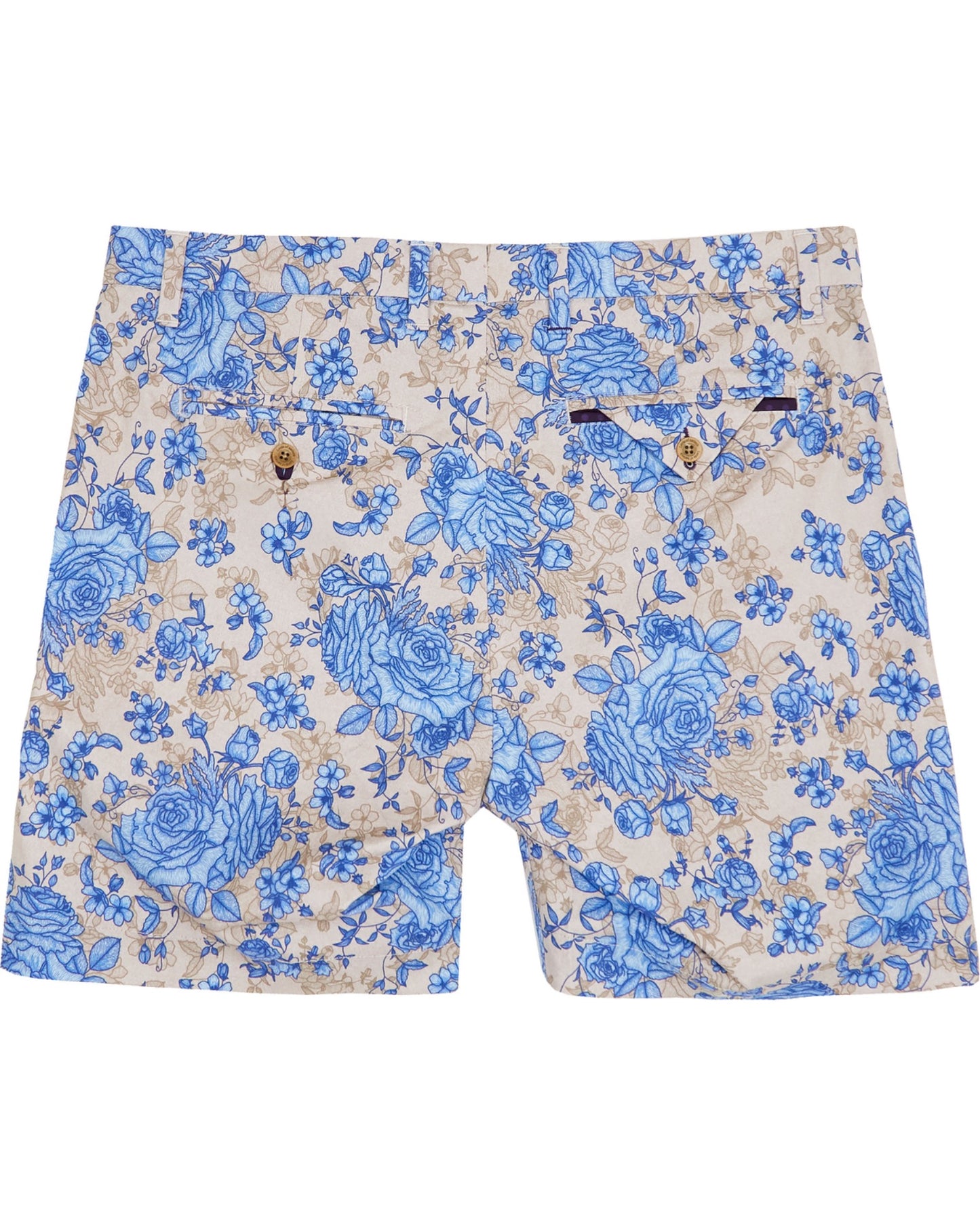 CLYDE ROMA FLORAL SHORT - SAND