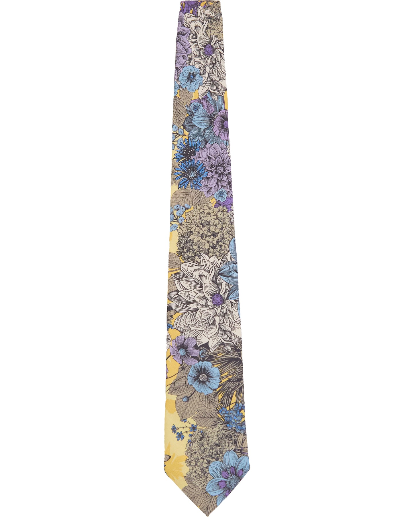 TADDEO DREAM MEADOW MERINO TIE - SUNSHINE