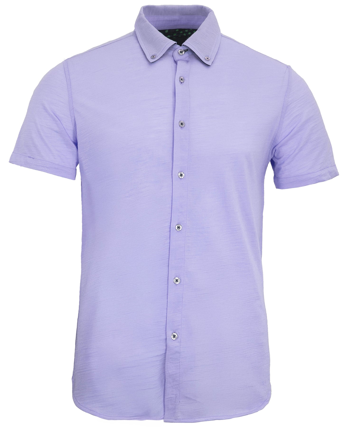 TOBIAS MERINO SHIRT IN LAVENDEL