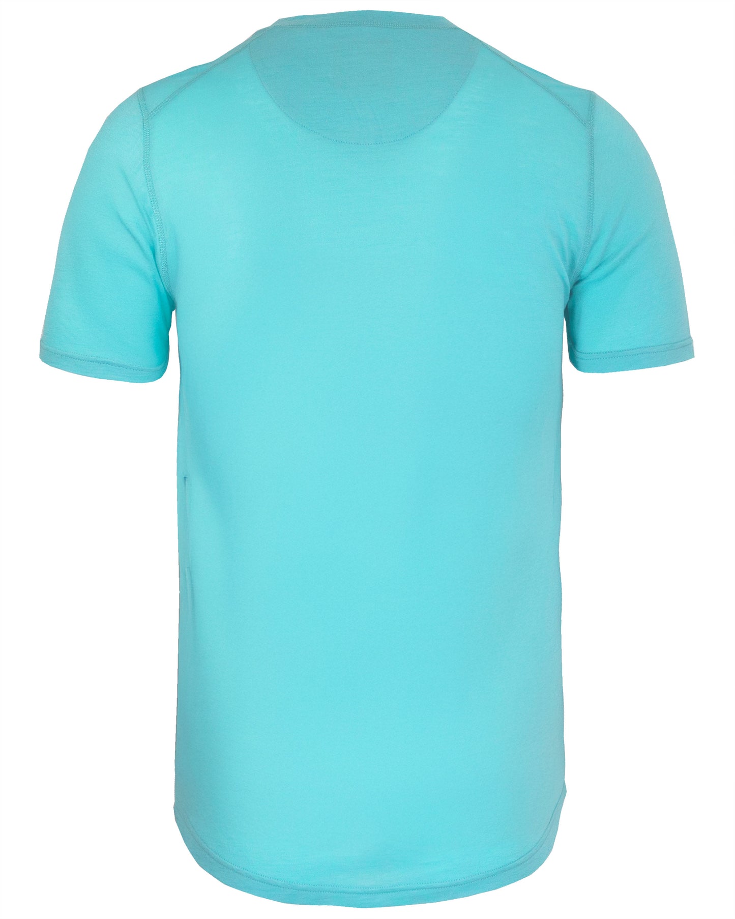 VICTOR MERINO V-NECK TEE - SPEARMINT