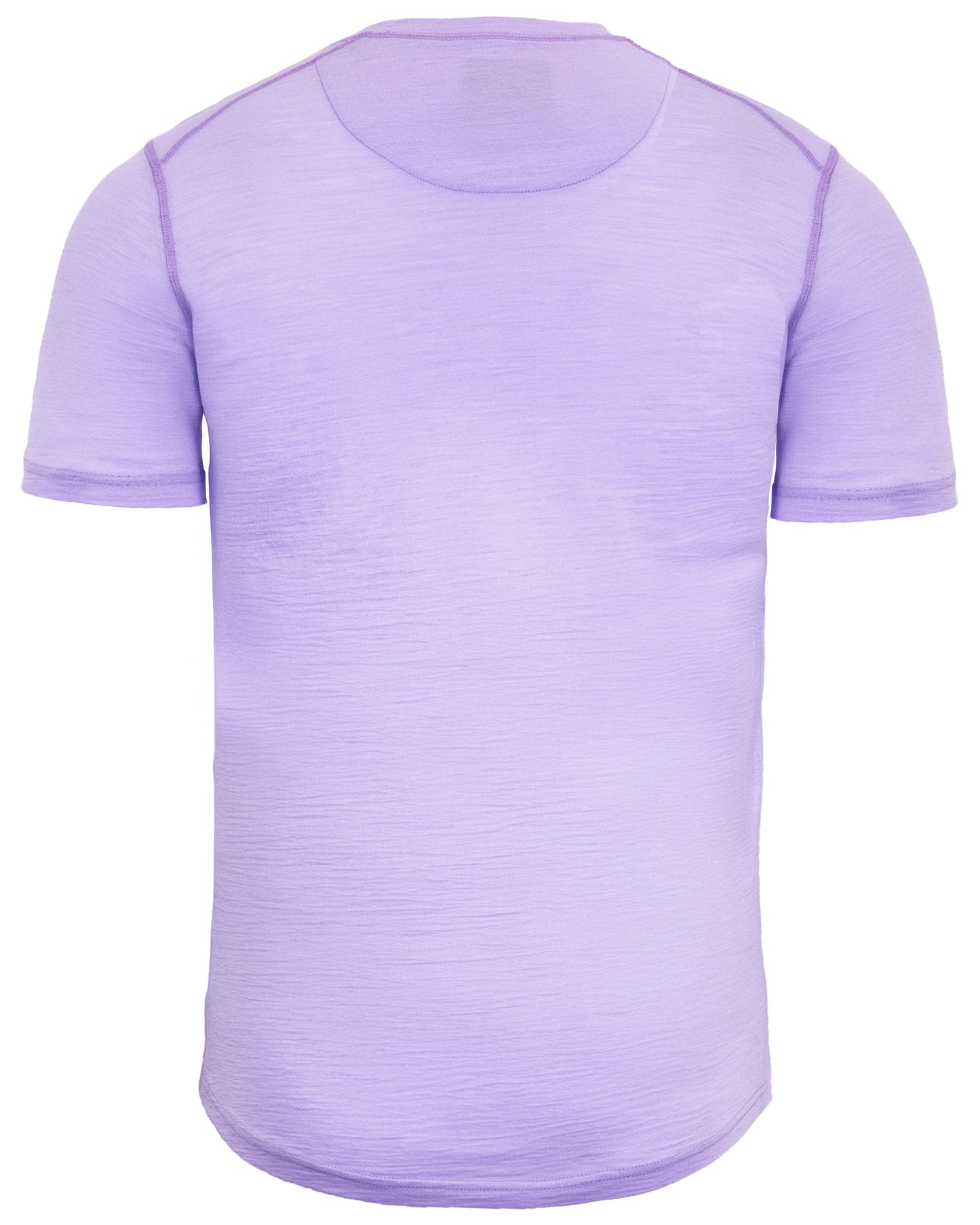 VICTOR V-HALS MERINO SHIRT IN LAVENDEL