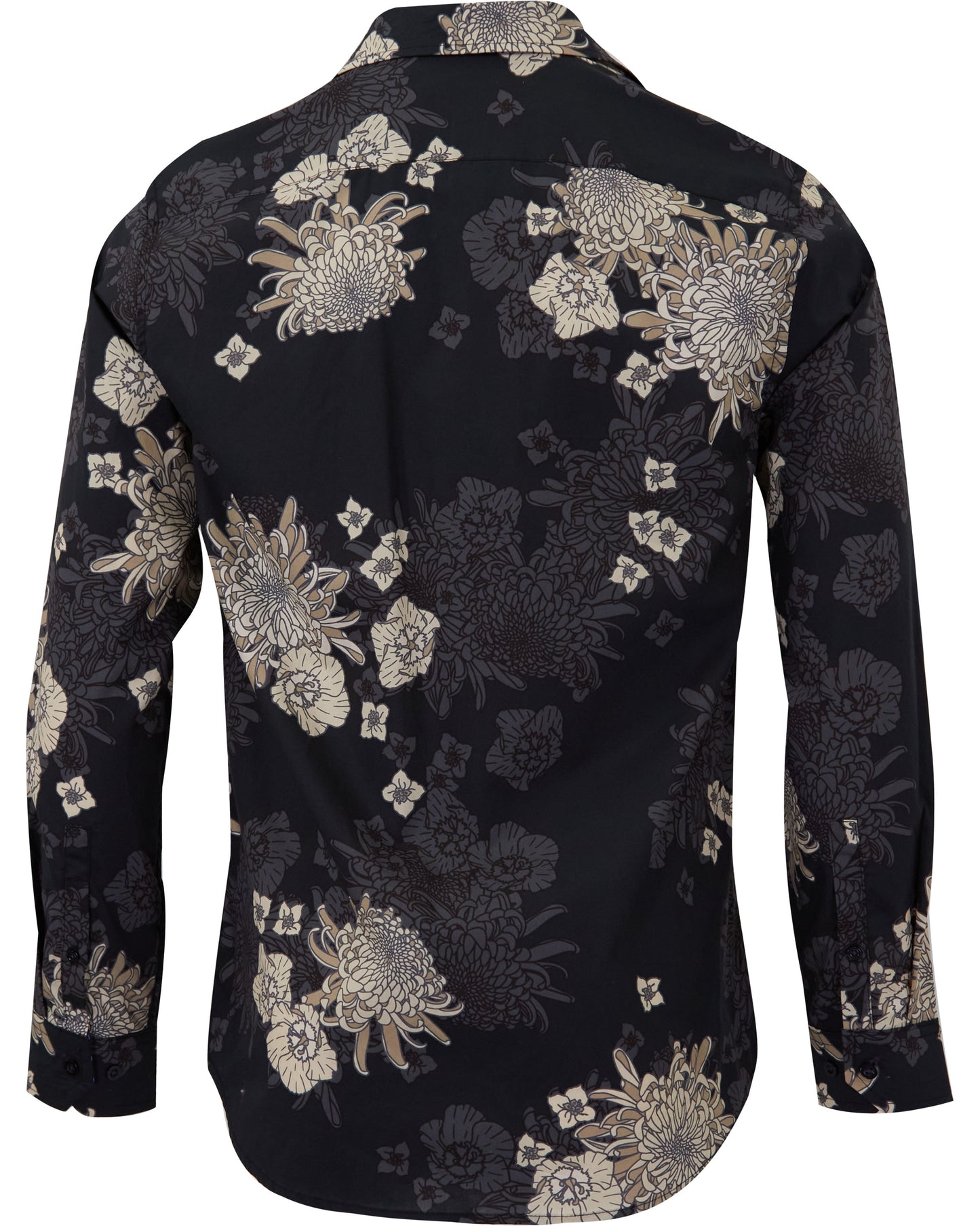 NORMAN MUMMS DROOM SHIRT - ZWART