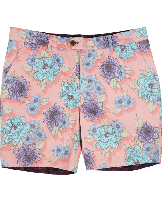 JOHN FLOWER BED SHORTS - PINK