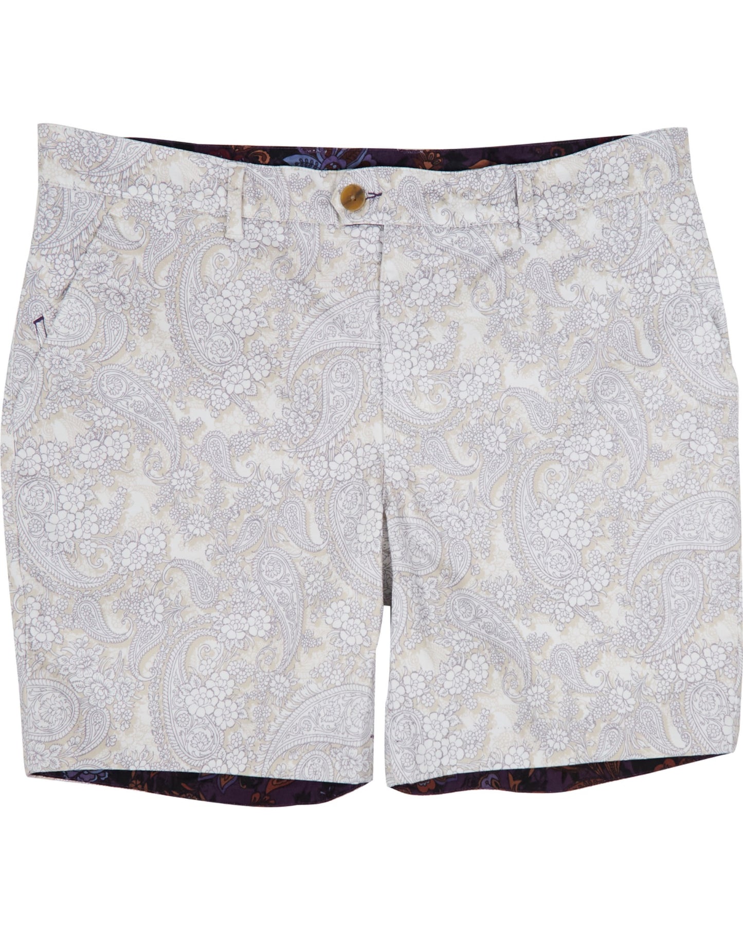 JOHN PAISLEY ROMANCE SHORTS - IVORY