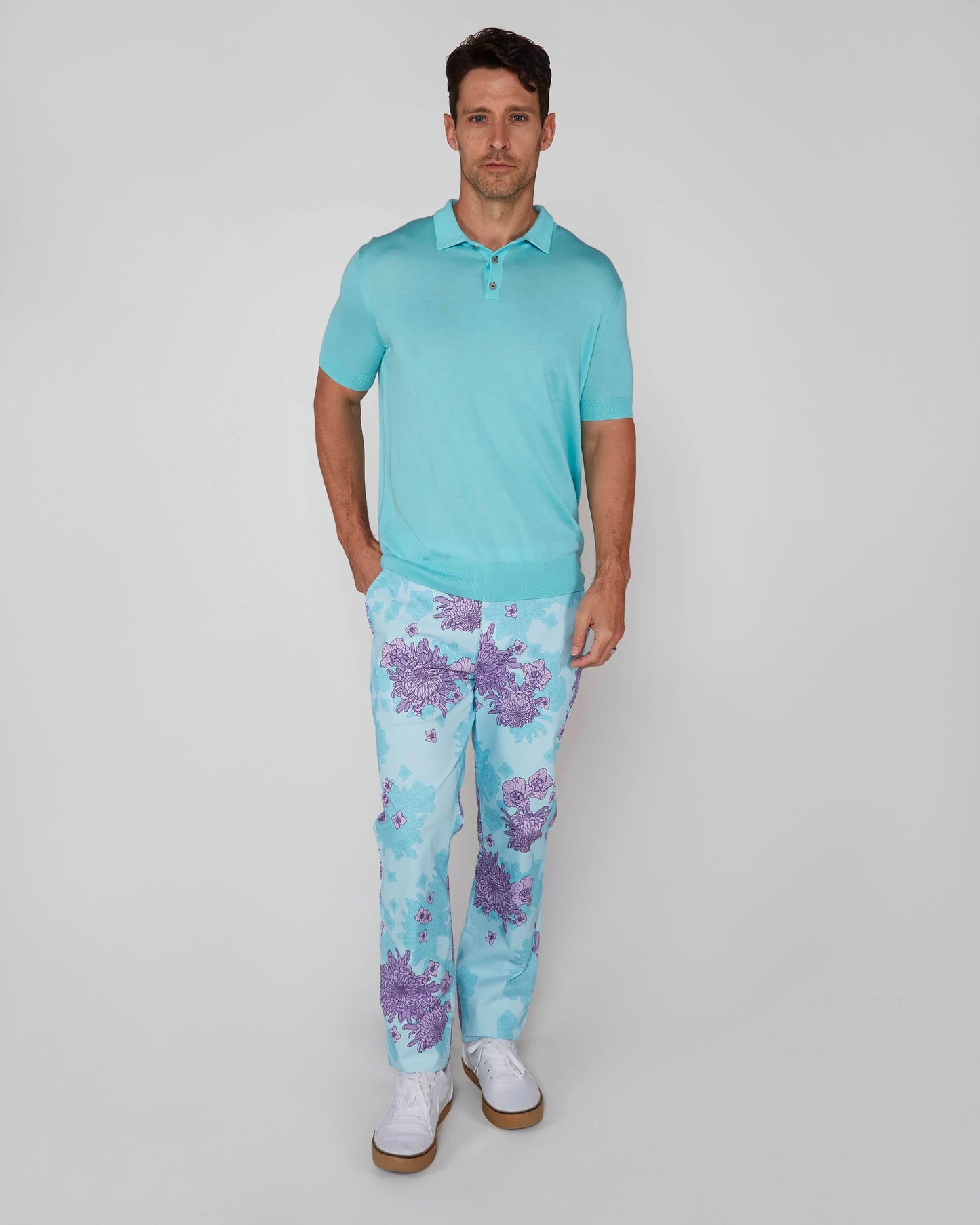 CHARLES MUMMS DREAM PANT - AQUA