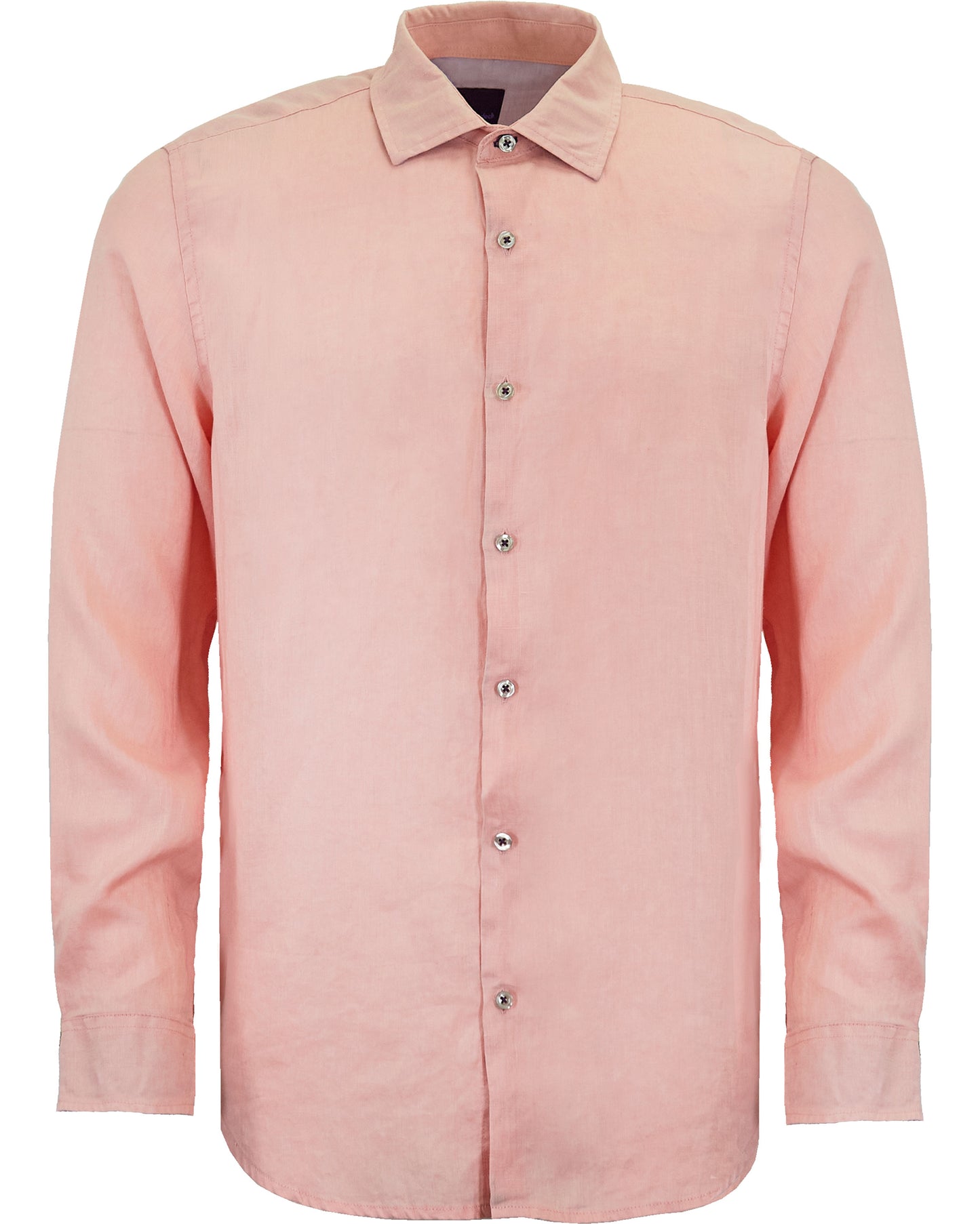 LAURENT LINEN SHIRT - PINK