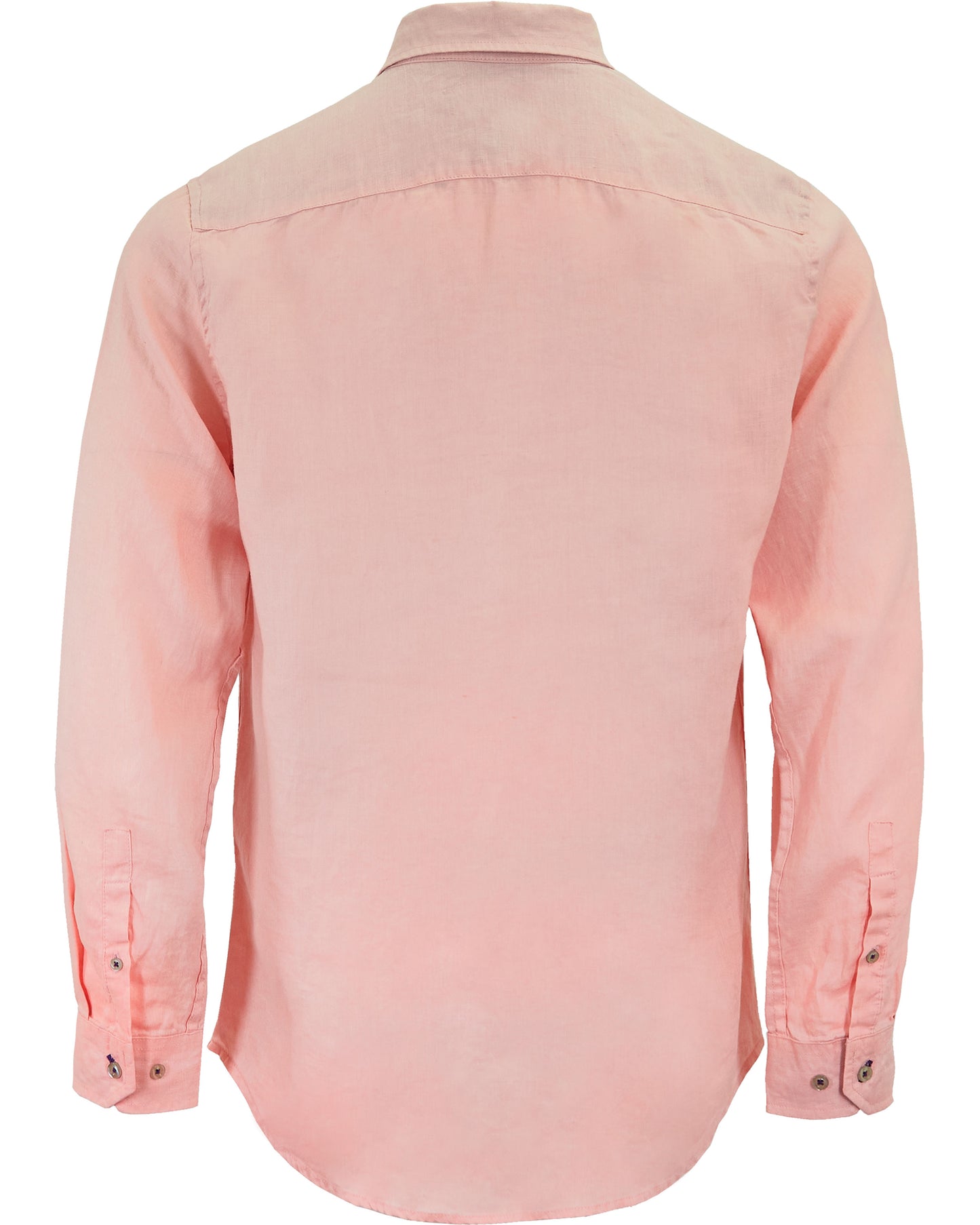 LAURENT LINEN SHIRT - PINK