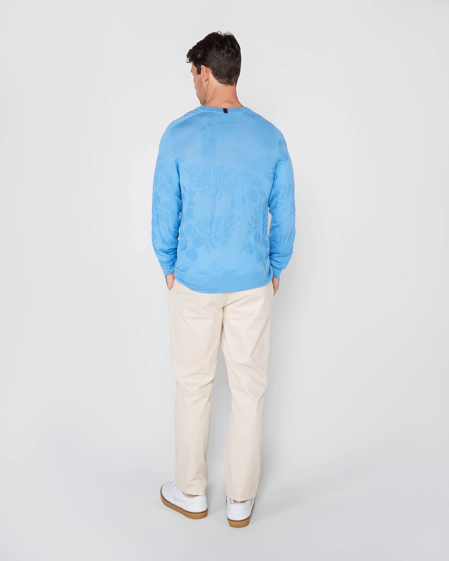 Kris Crew Blue Sweater