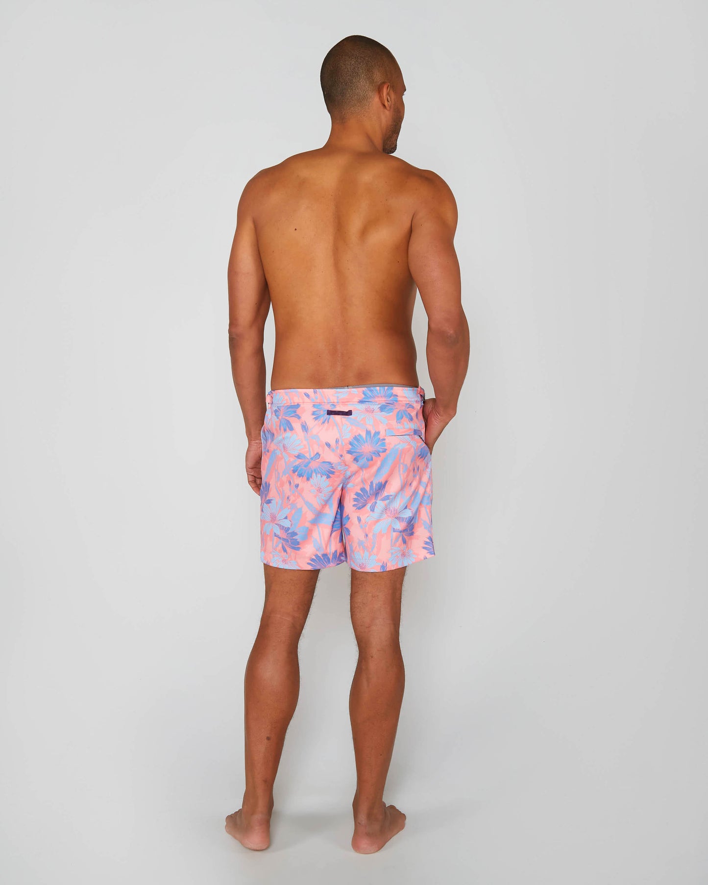 NEPTUNE SPRINGTIME TAILORED SWIM SHORT - PINK