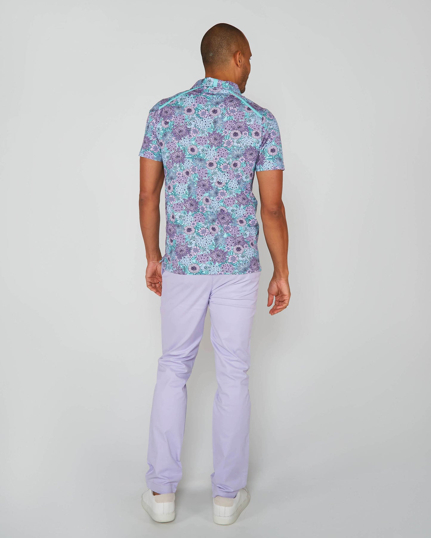 PIETRO GARDEN PARTY POLO SHIRT - SPEARMINT