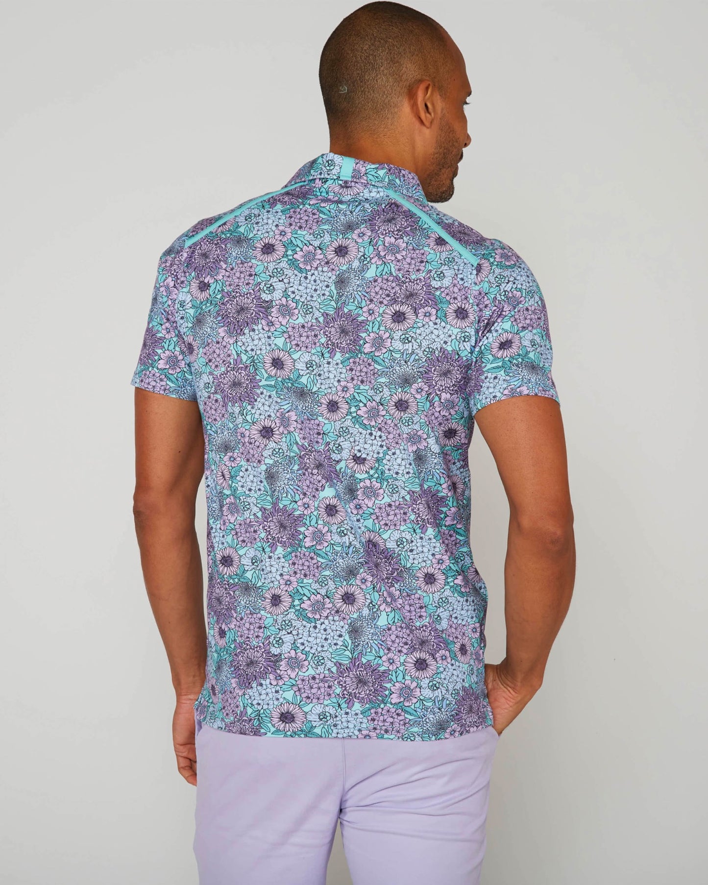 PIETRO GARDEN PARTY POLO SHIRT - SPEARMINT