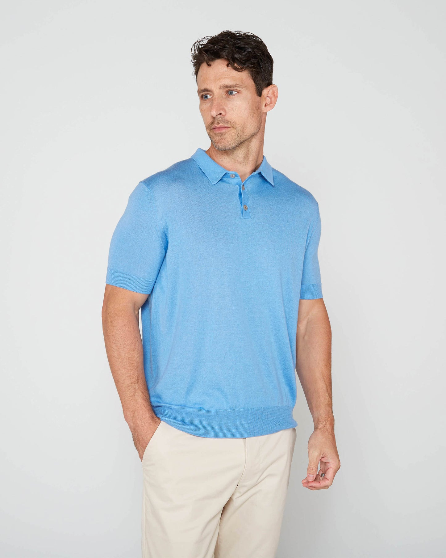 PILGRIM 2 POLO SHIRT - BLUE