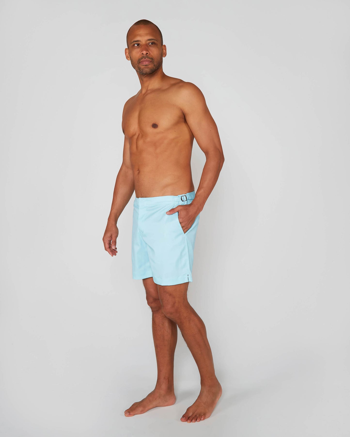 POOL OXFORD SWIM SHORT - SPEARMINT