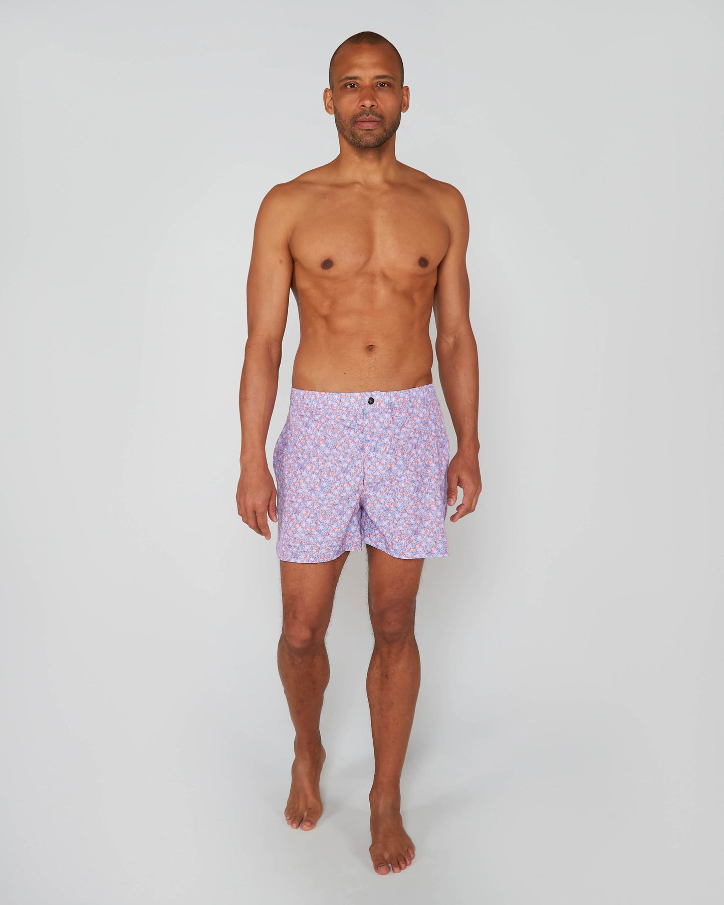 QUACK LAWN SWIM SHORT - PINK