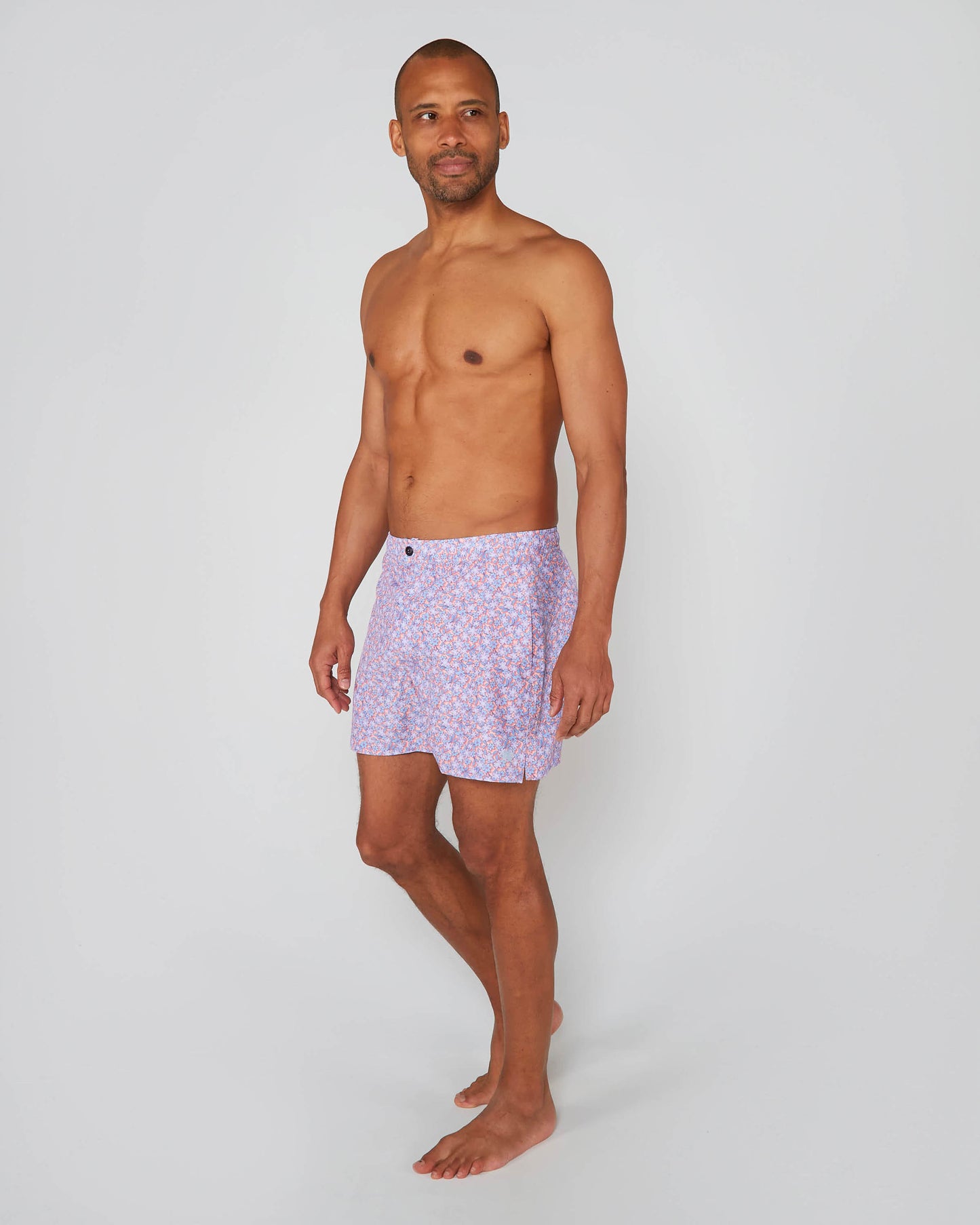 QUACK LAWN SWIM SHORT - PINK