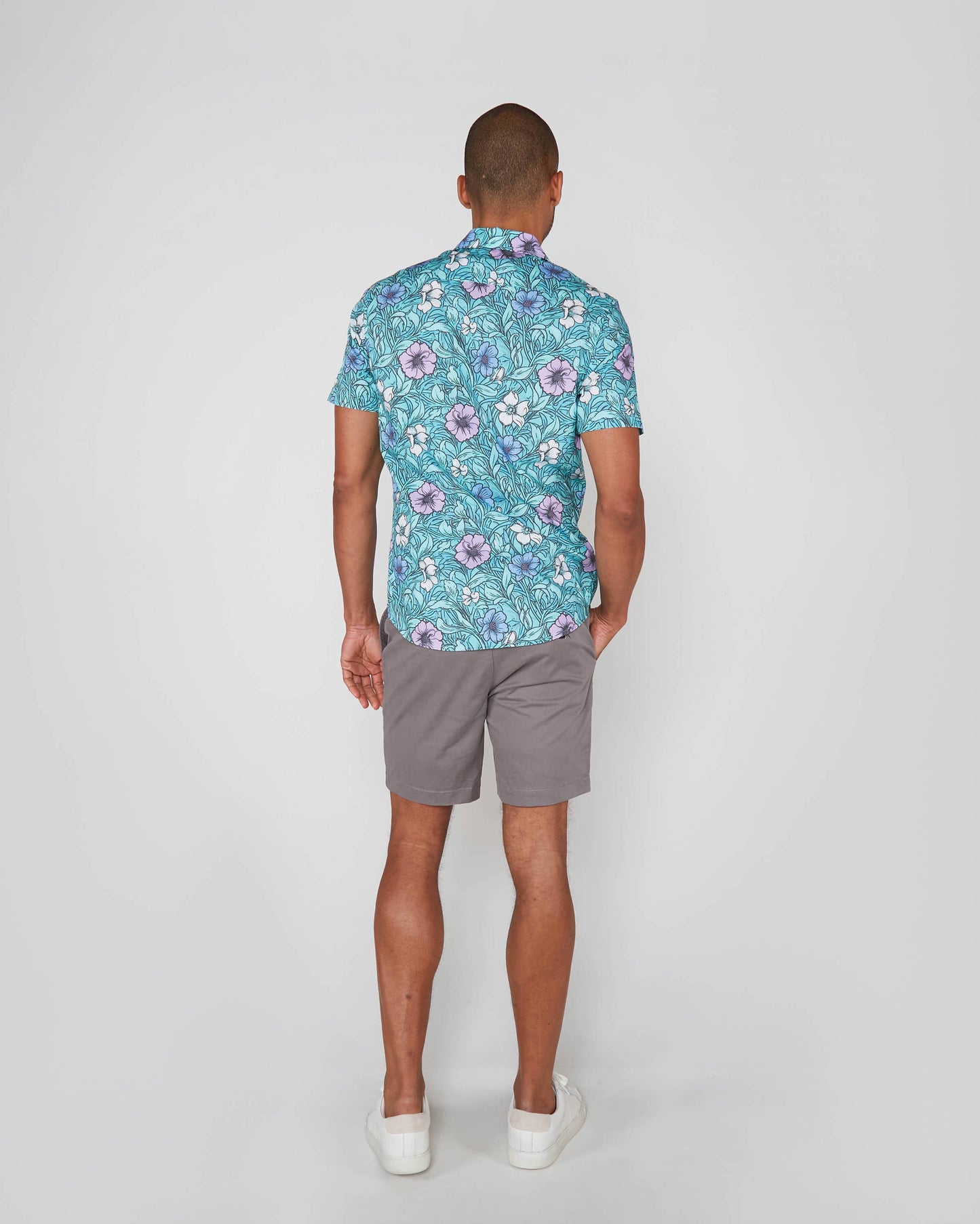 SCOTT MEADOW FLORA SHIRT - MINT
