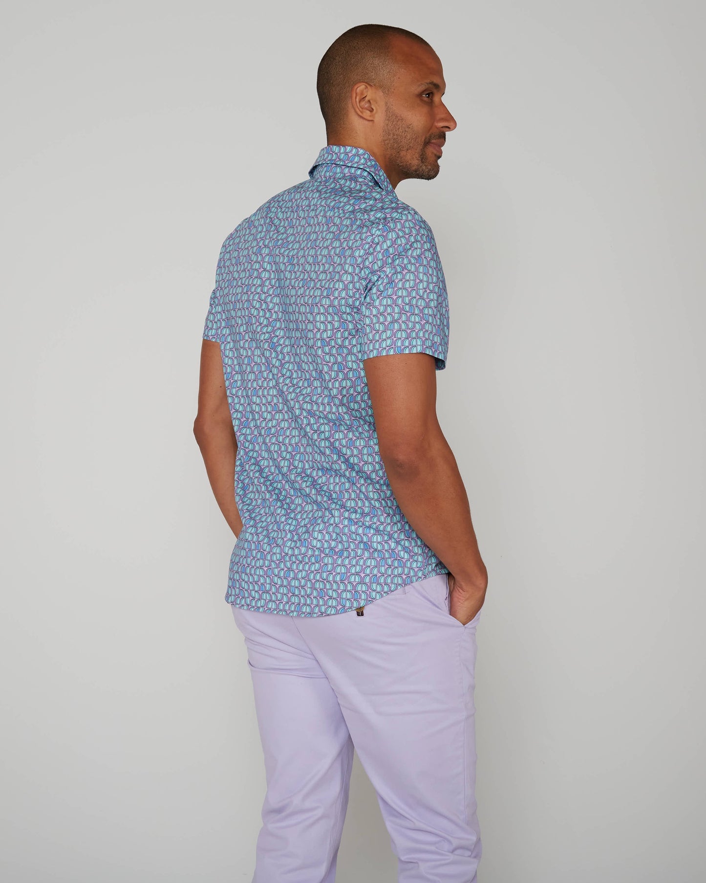 SCOTT PETAL TRIO SHIRT - SPEARMINT
