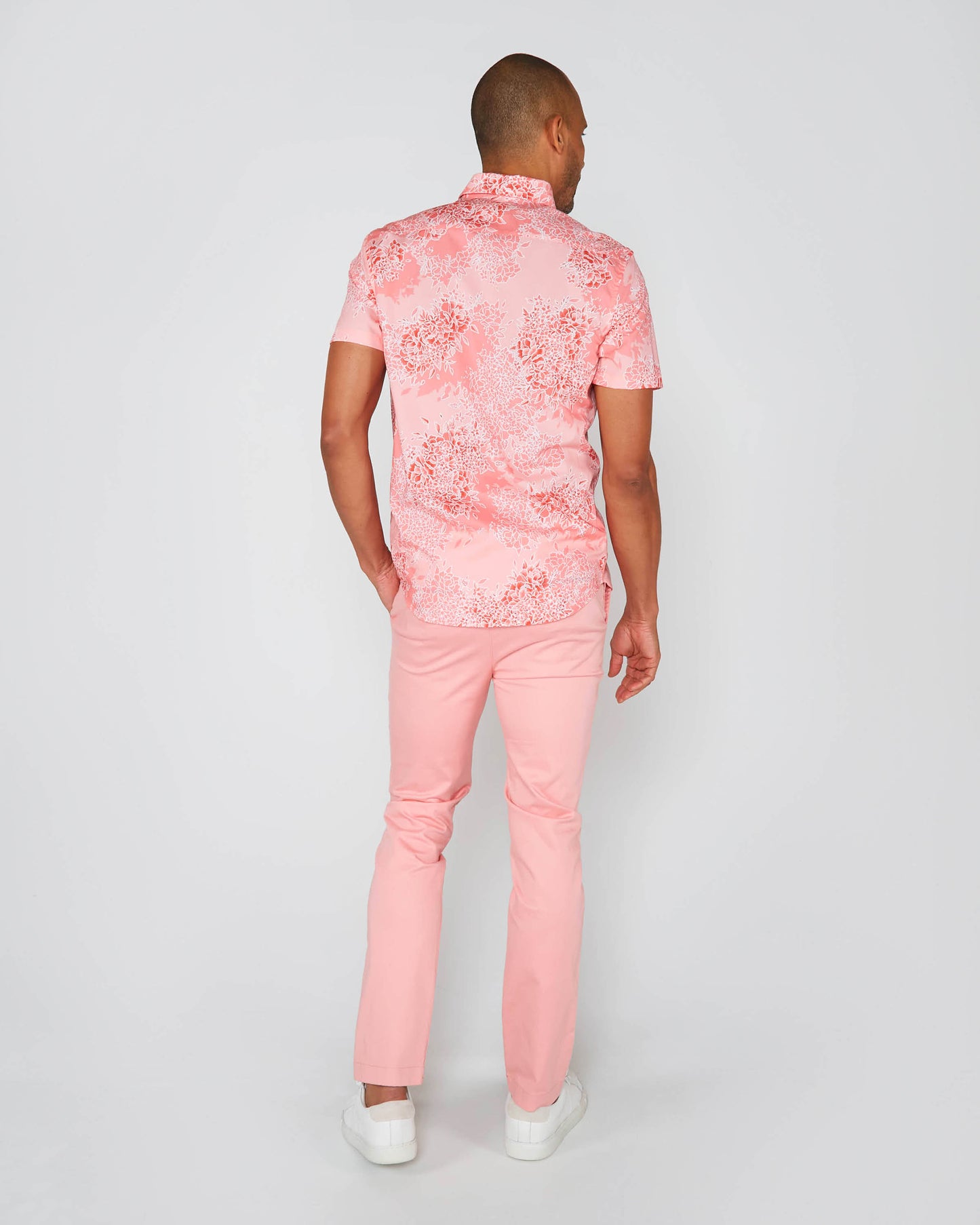 TIM BOUQUET ISLAND SHIRT - PINK
