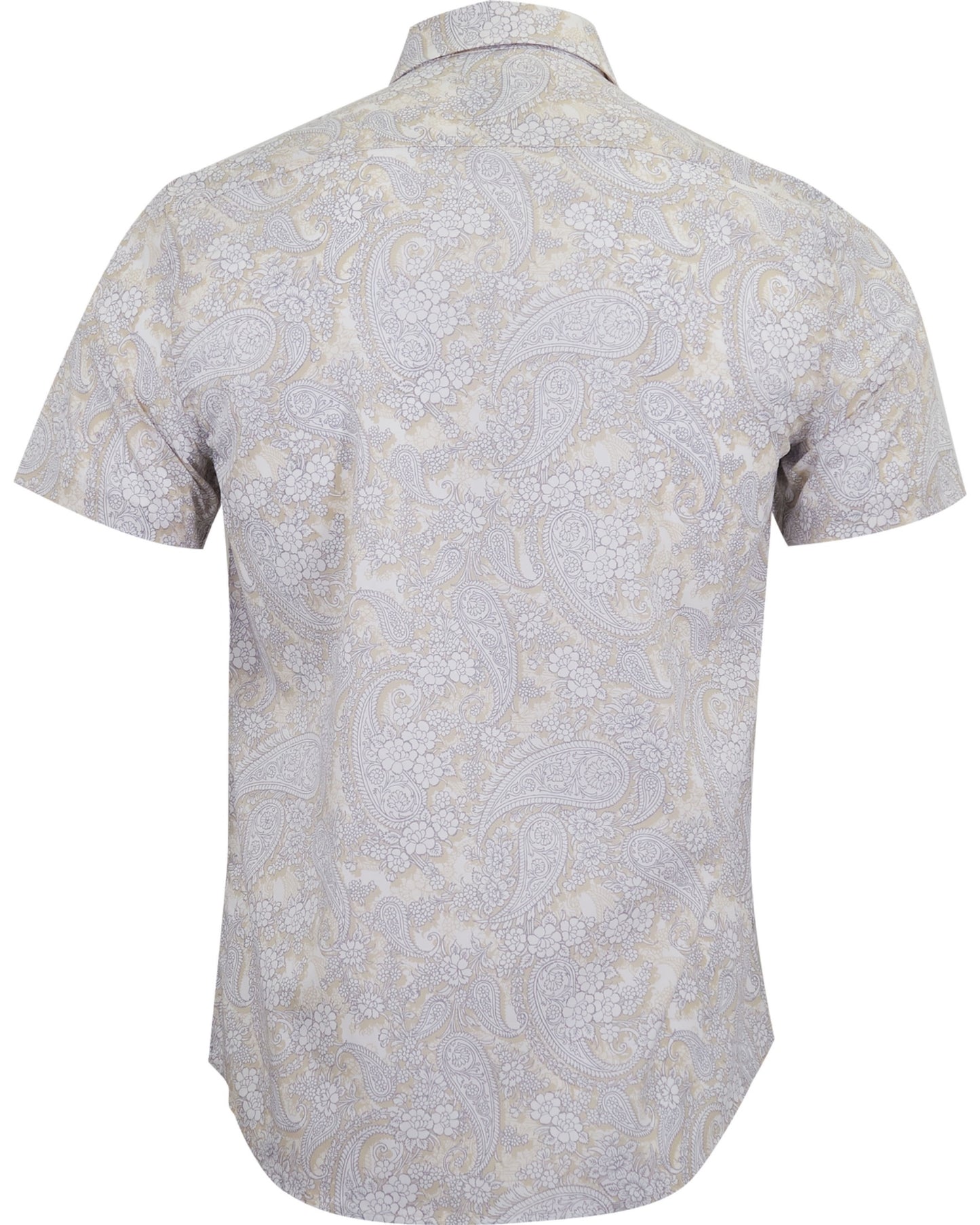 TIM PAISLEY ROMANCE SHIRT - IVORY