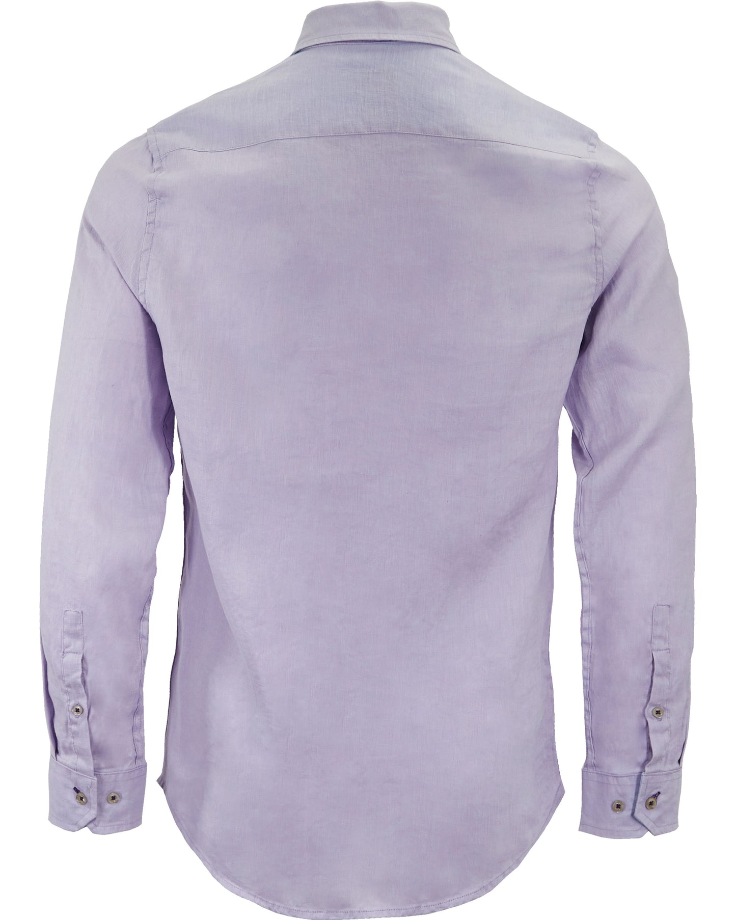 LAURENT LINEN SHIRT - LAVENDER