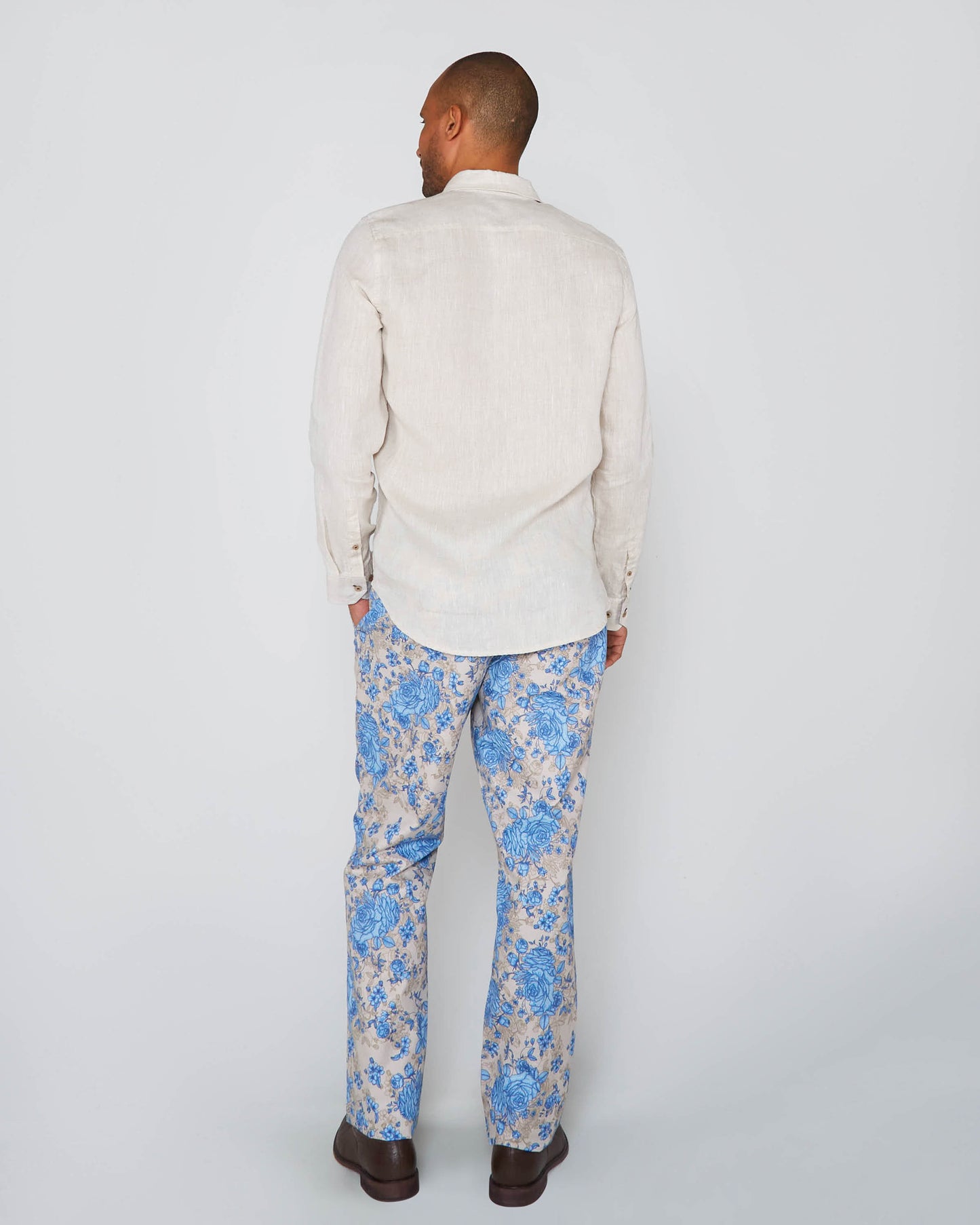 LAURENT LINEN SHIRT - NATURAL