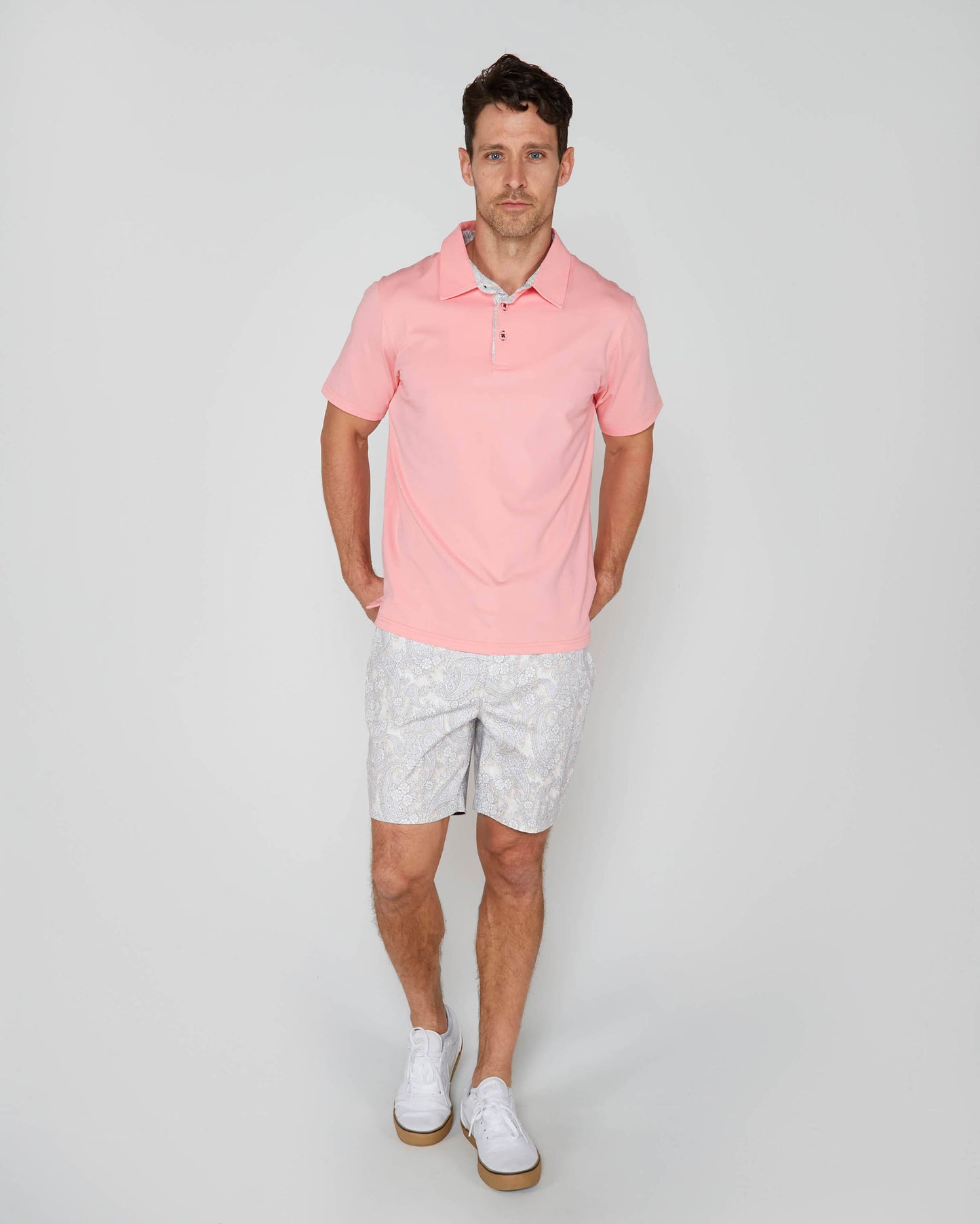 JOHN PAISLEY ROMANCE SHORTS - IVORY