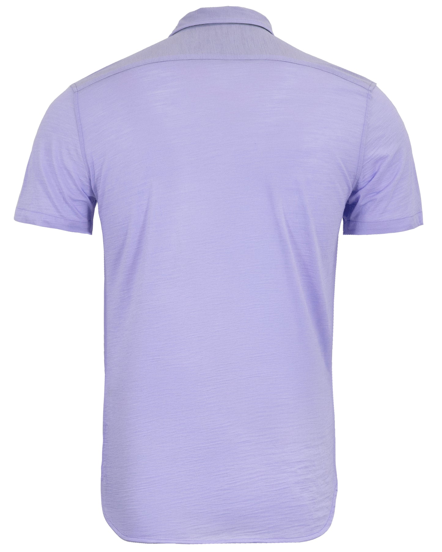 TOBIAS MERINO SHIRT IN LAVENDEL