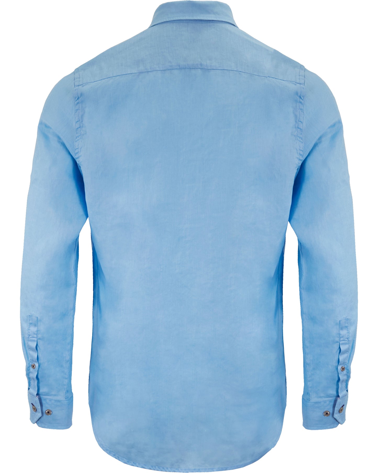 LAURENT LINEN SHIRT - BLUE