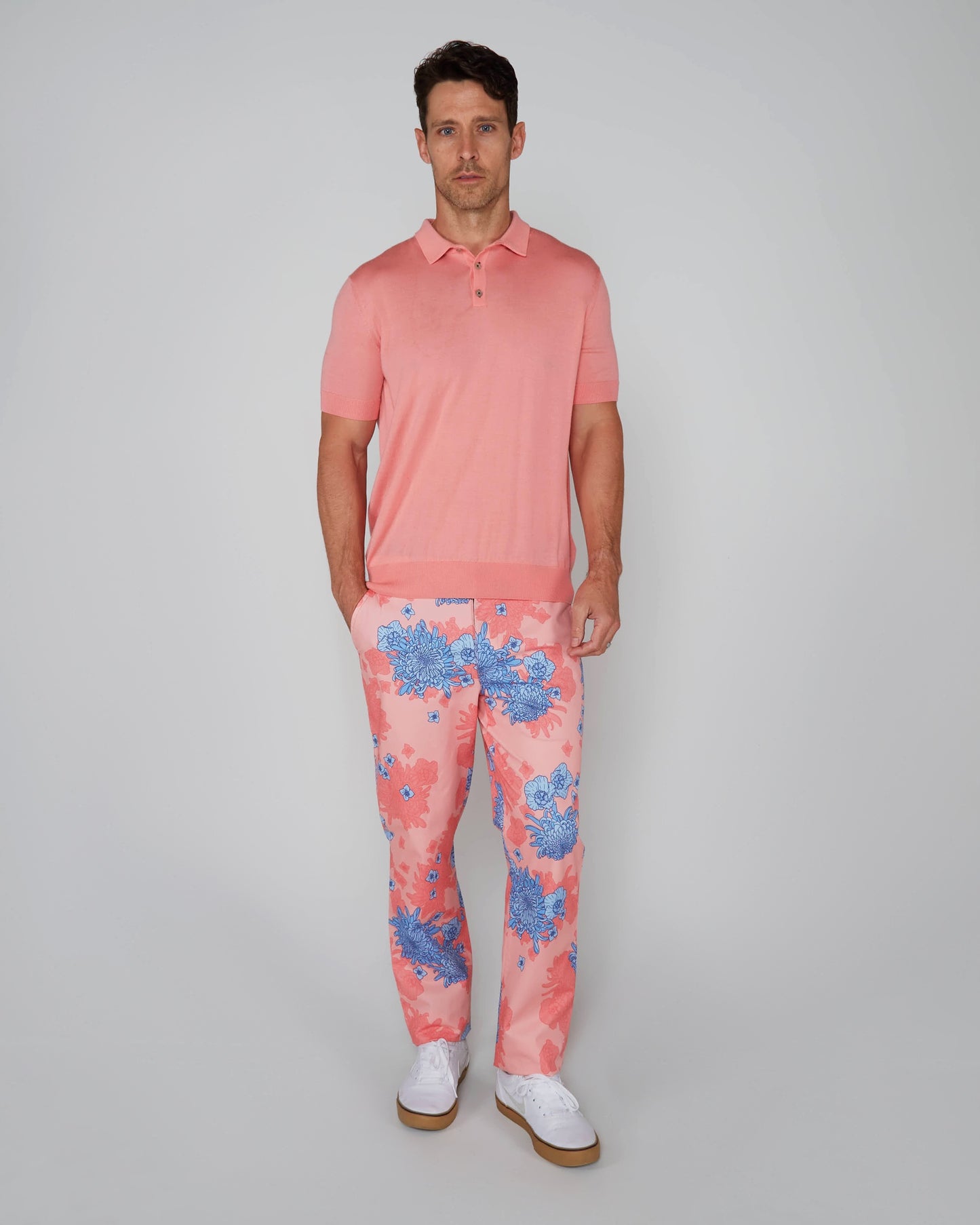 PILGRIM POLO SHIRT - FRIS ROZE